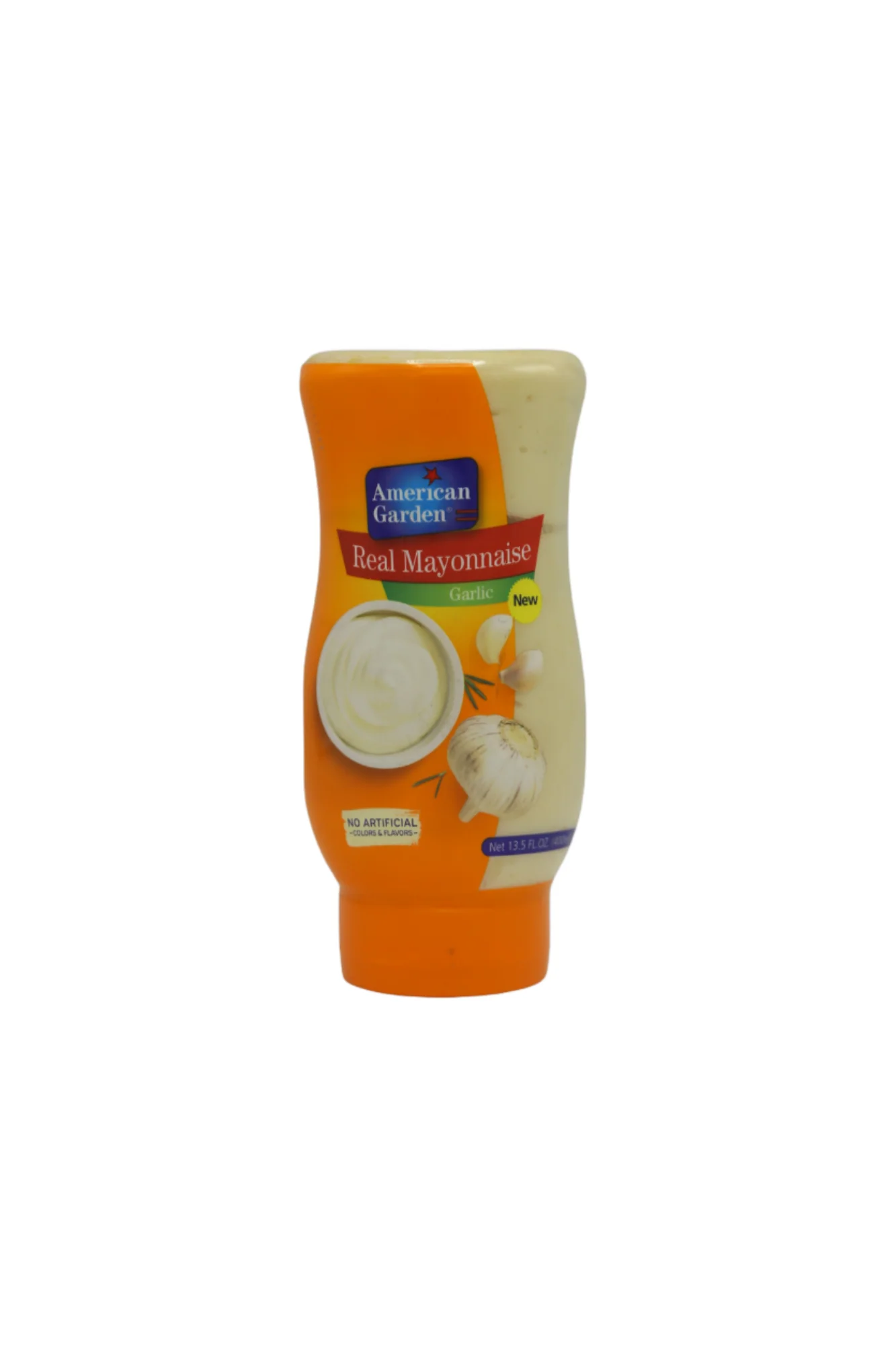 american garden real mayonnaise garlic 400g