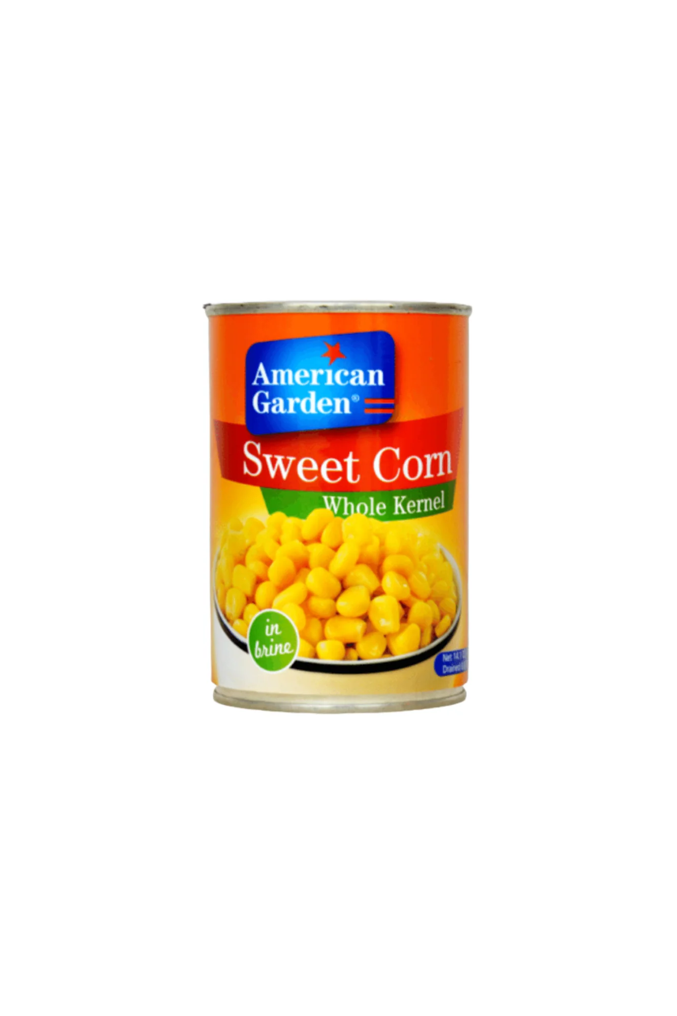 american garden sweet corn whole kernal 400g