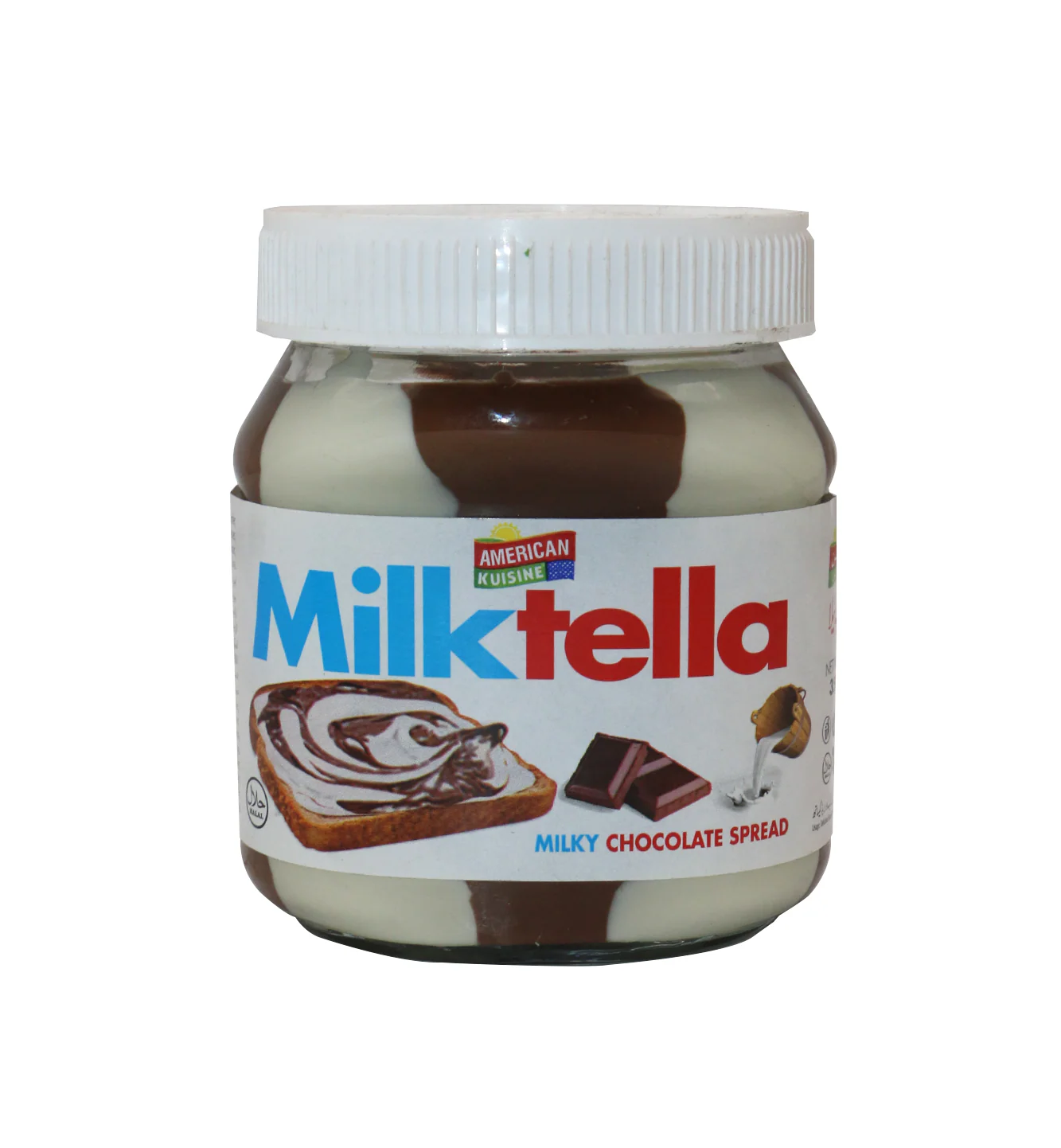 american kuisine spread milktella choco 350g