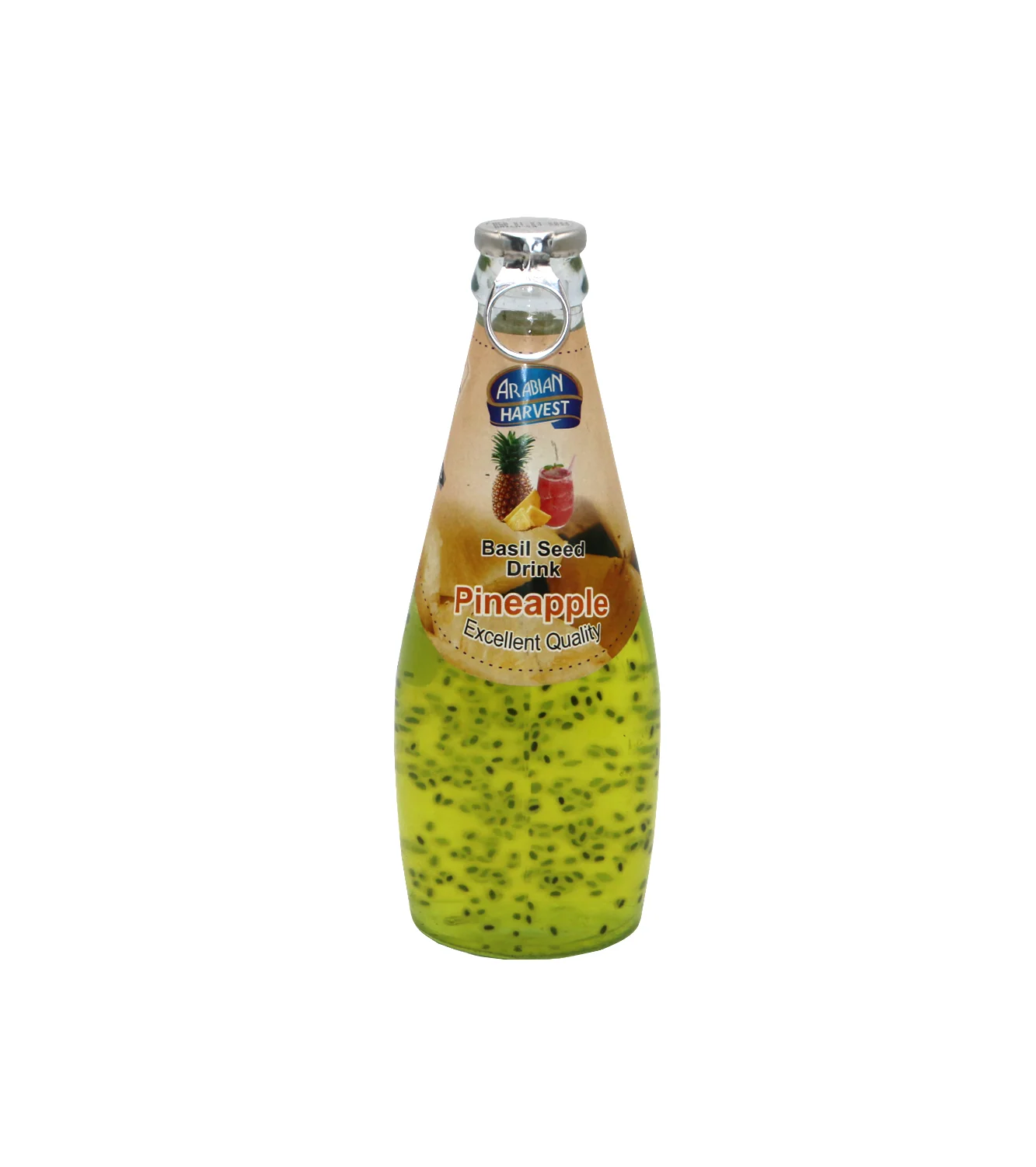 arabian harvest basil seed drink pineapple 290ml