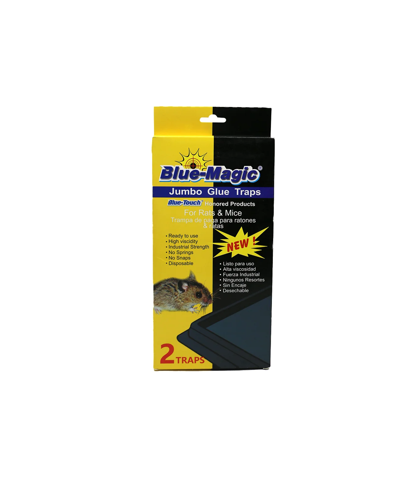 happy mouse trap large 2pc 32243 yellow