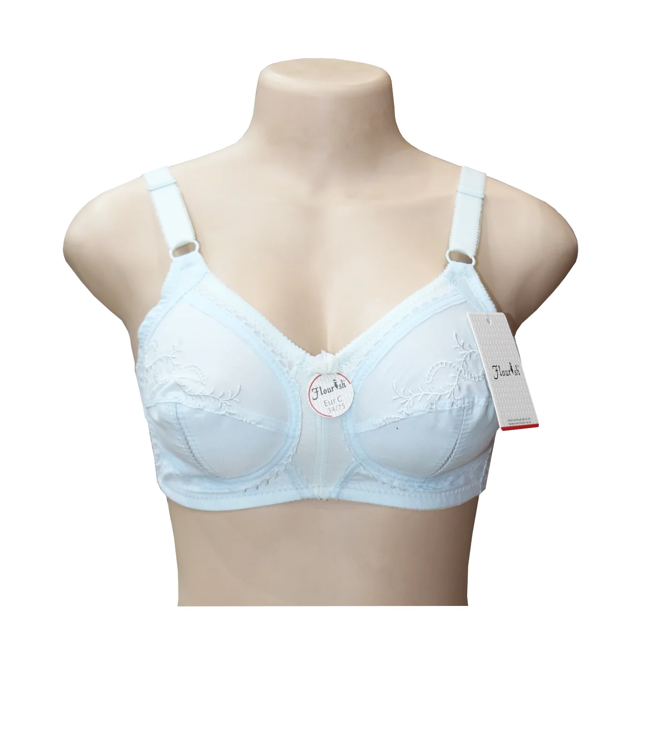 bra flourish citin sky blue 32dd