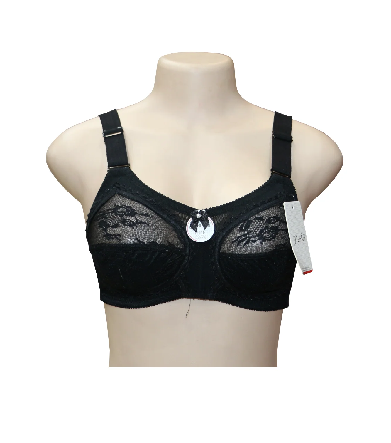 bra flourish disclosure black 32c