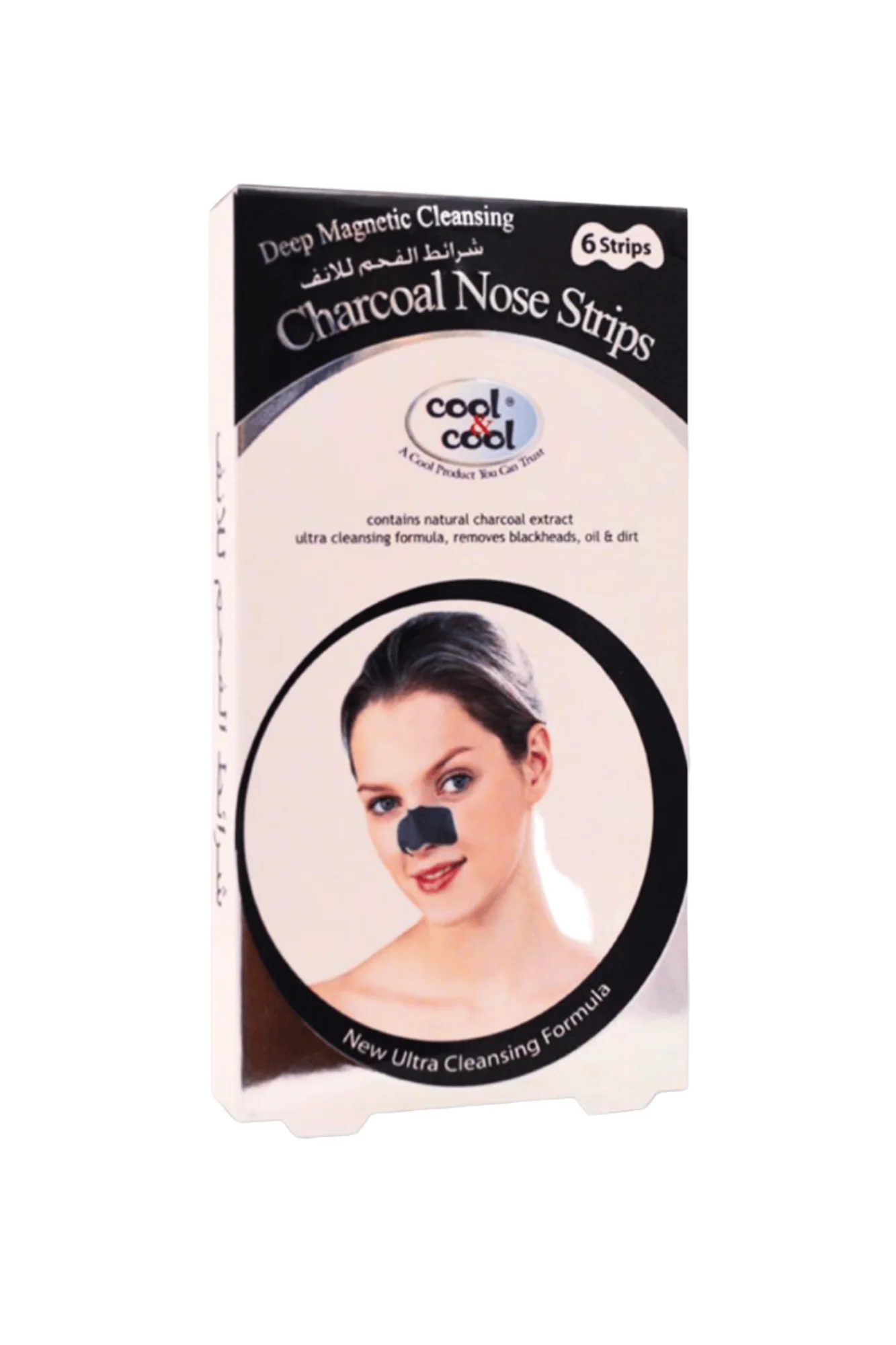 cool&cool  nose strips charcoal 6p