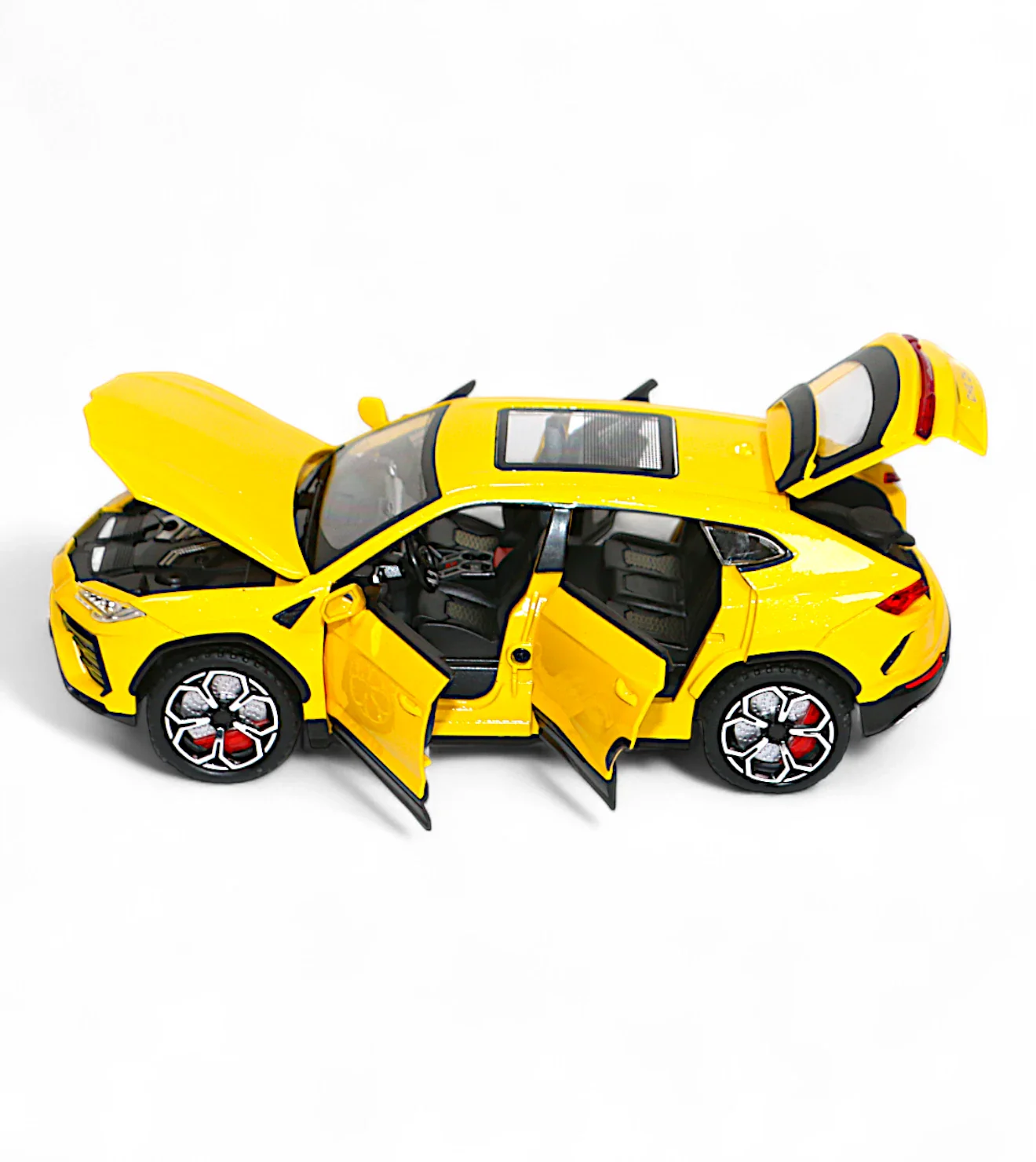 die-cast metal jeep lamborghini urus 1:24 model with music & lights - Image 2