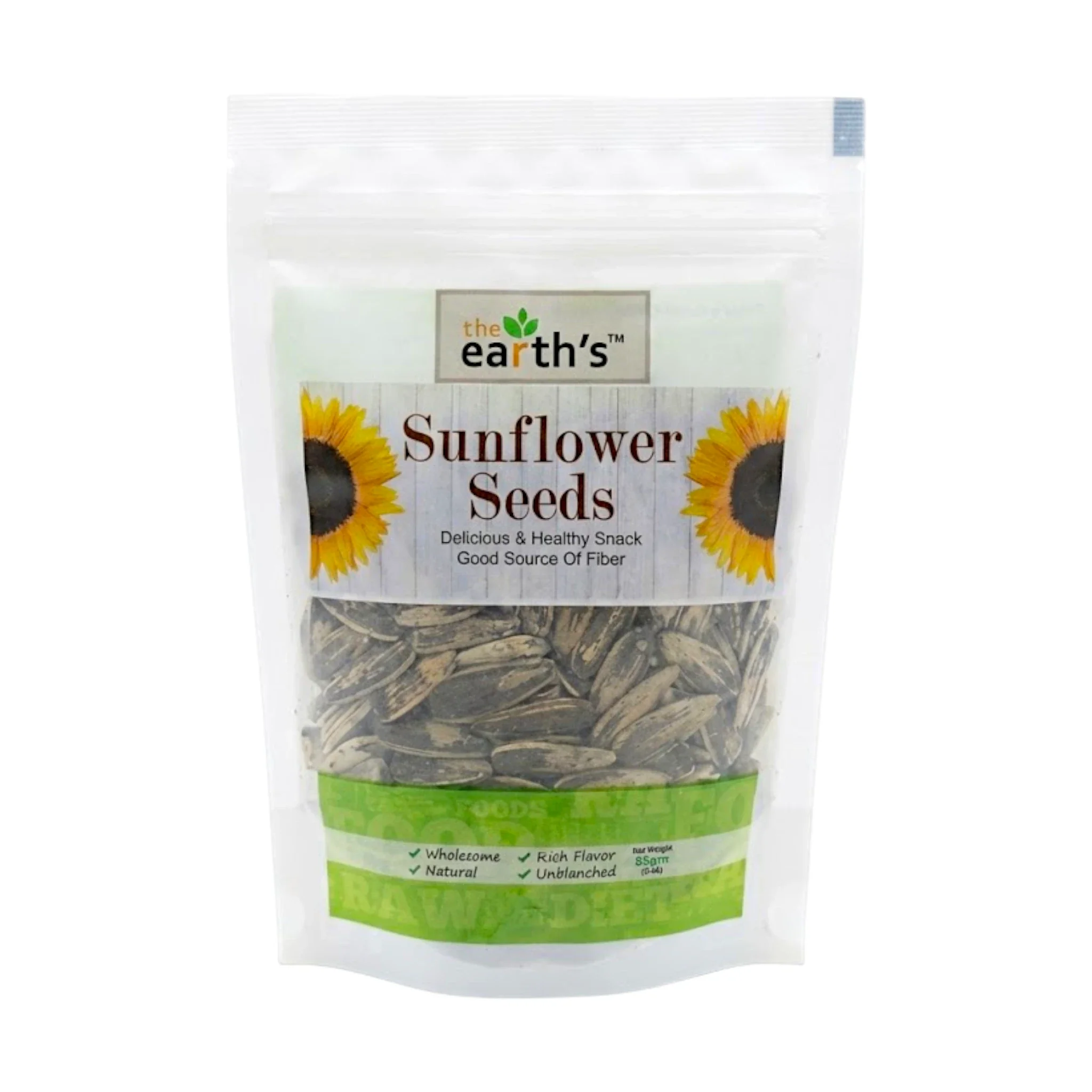 earths sunflower seed 85g