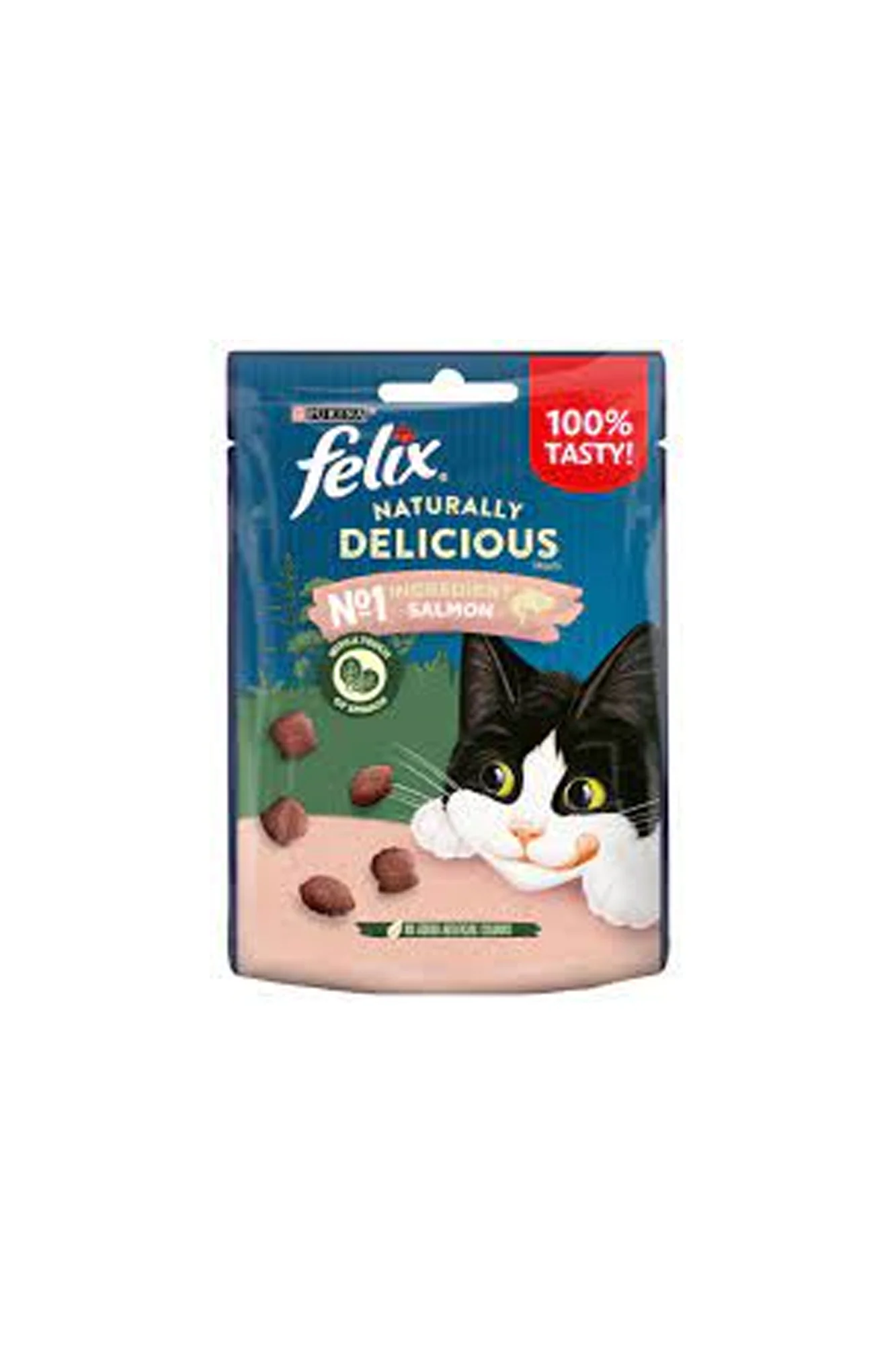 felix treats biscuit ingredient salmon 50g