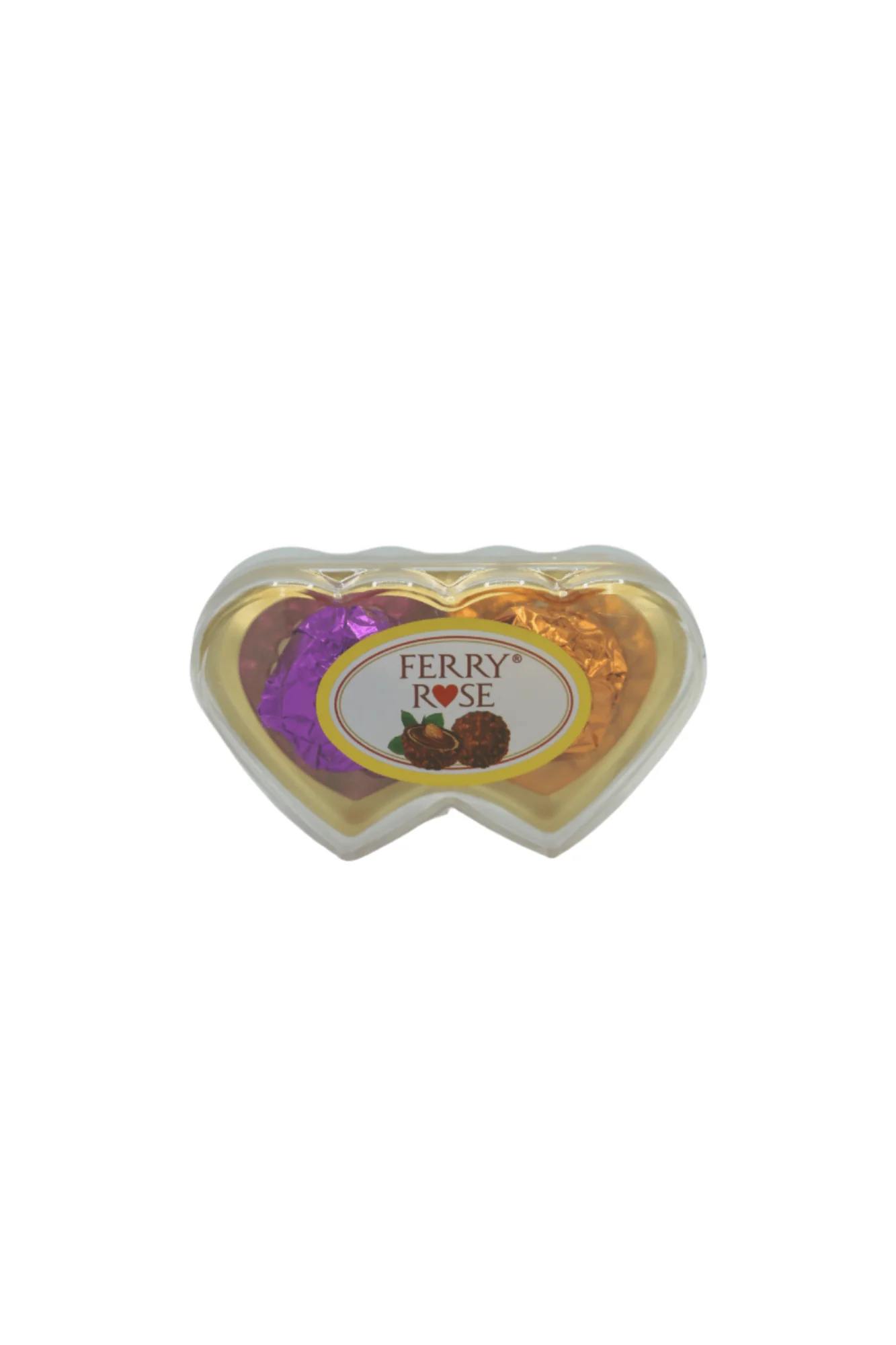 ferry rose chocolate double heart t2 gold 25g china