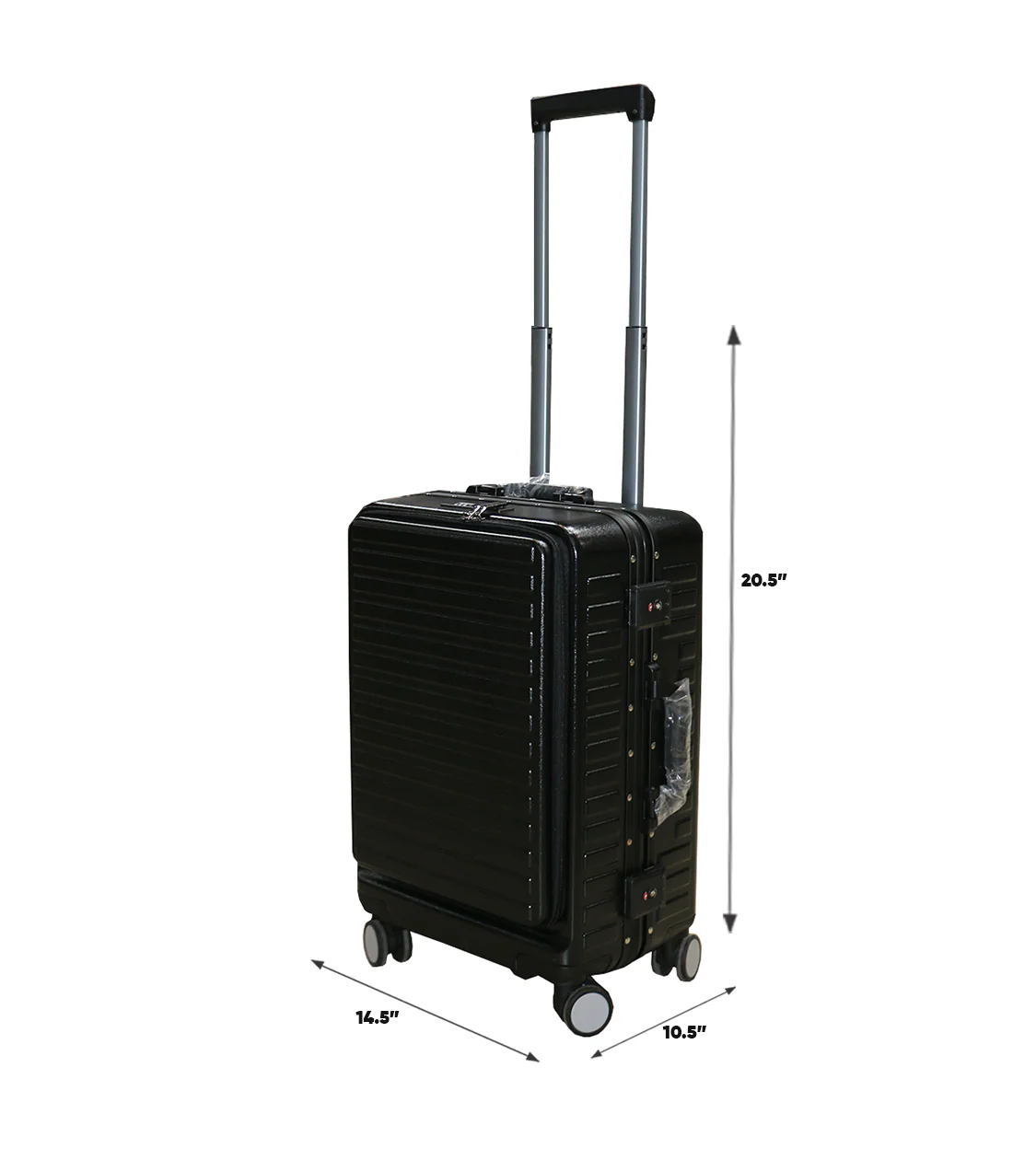 fiber luggage trolley  20.5" china - Image 2