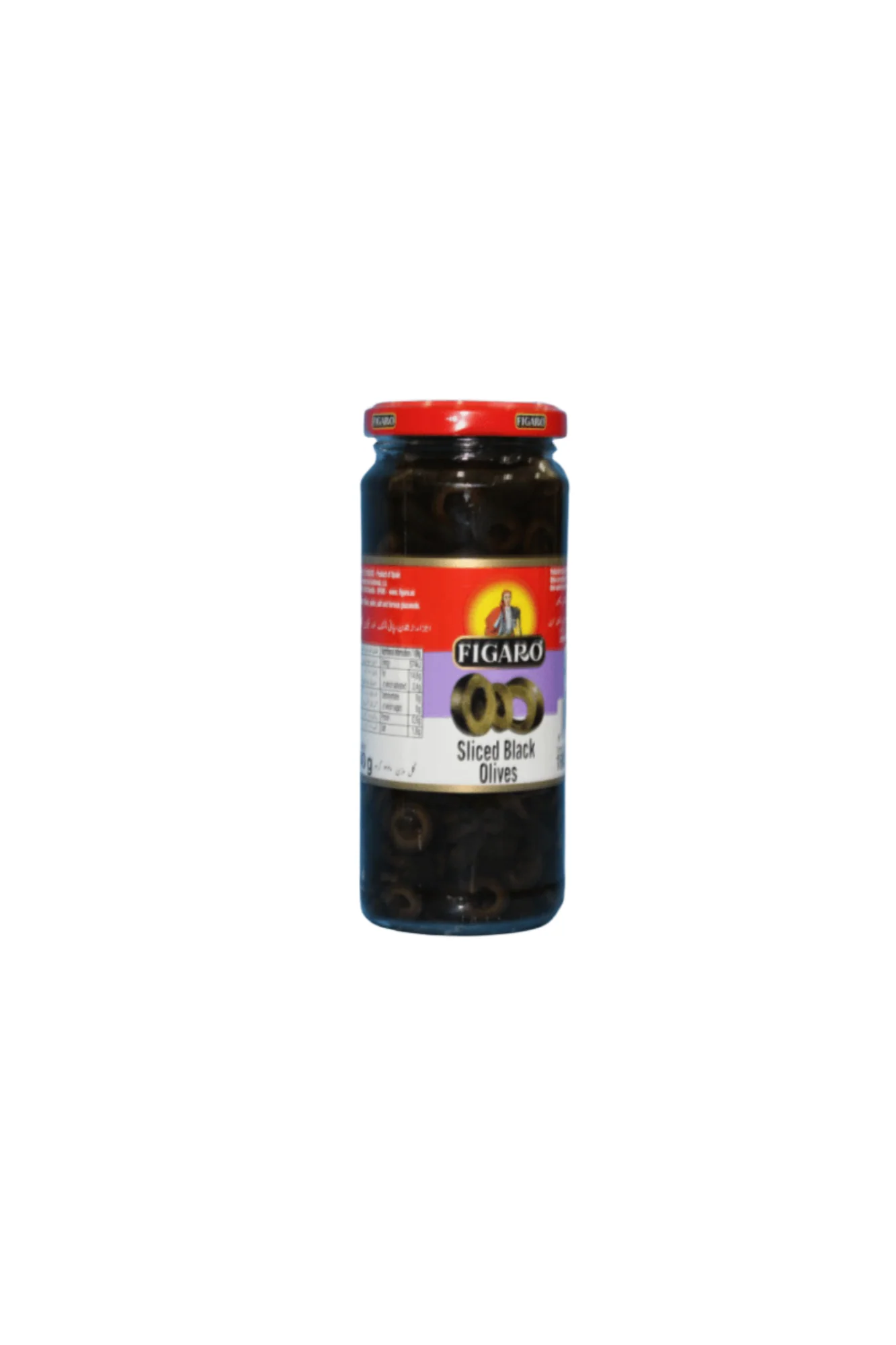 figaro olives sliced black 340g spain