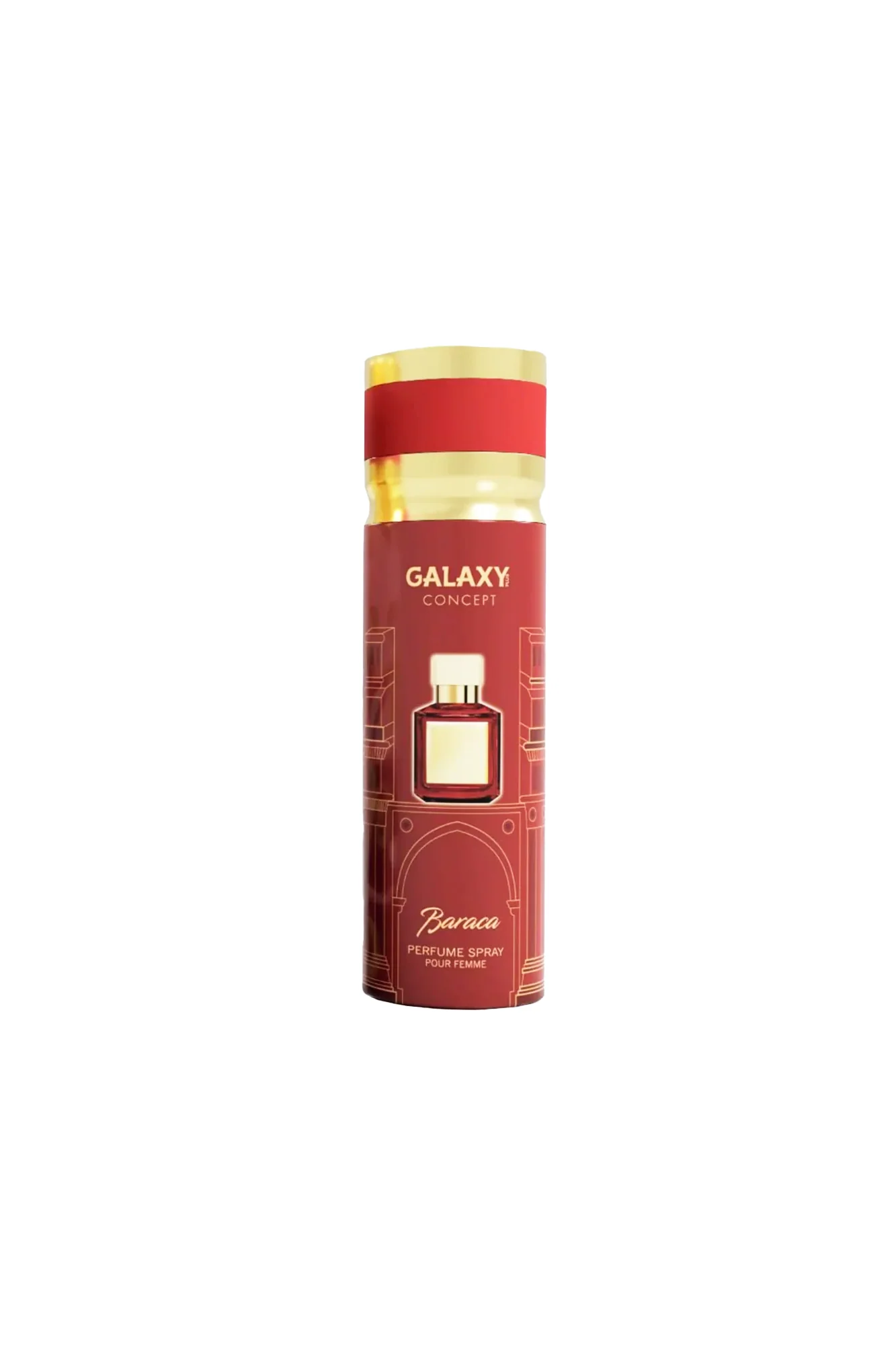 galaxy body spray baraca 200ml for women