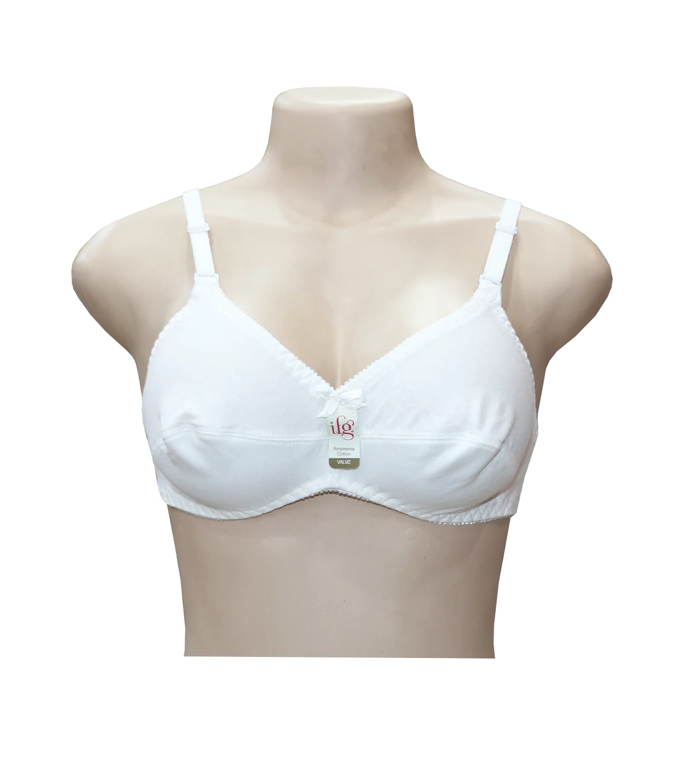 ifg bra amoreena cotton white 32b
