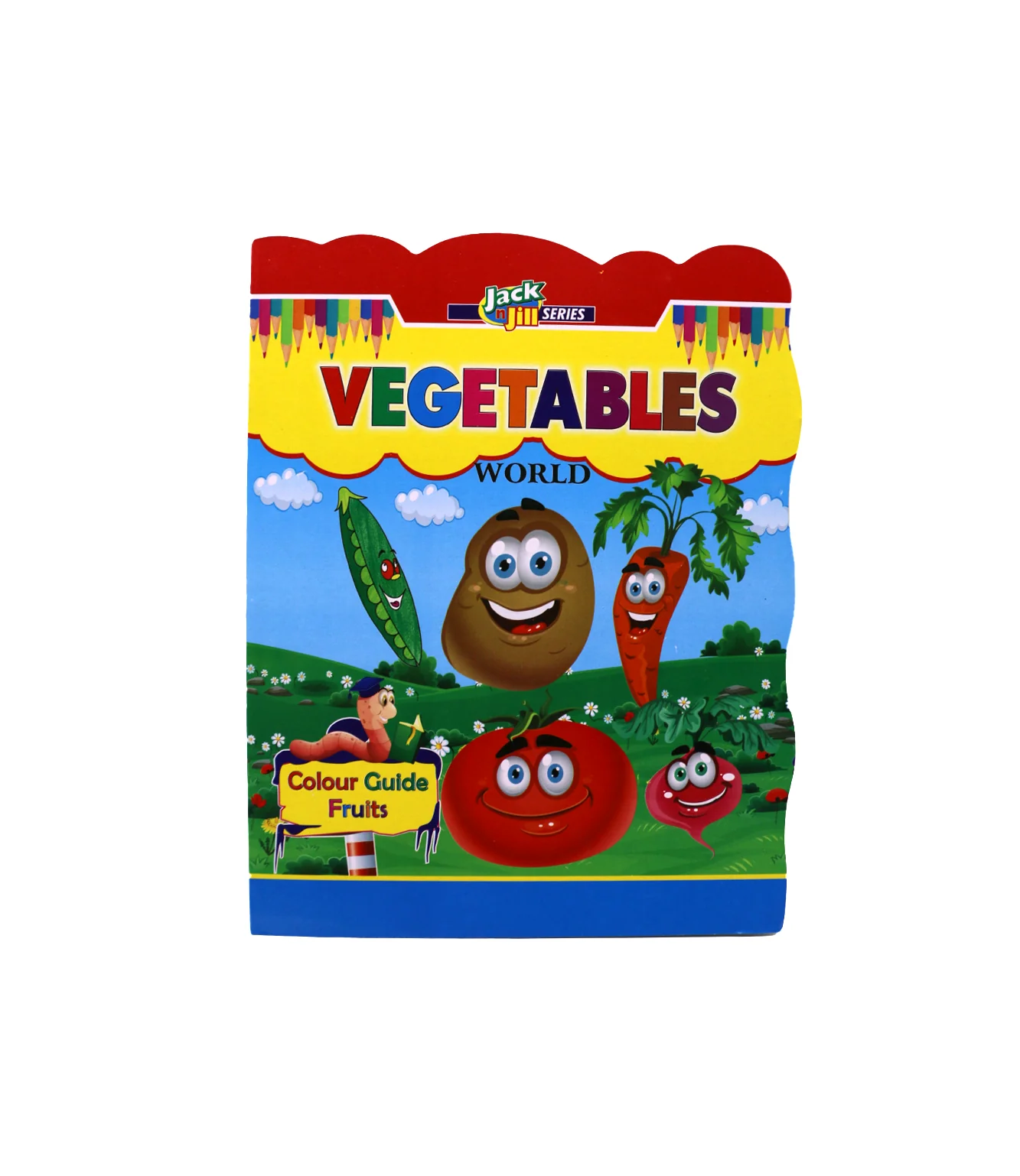 jack n jill vegetables world coloring book