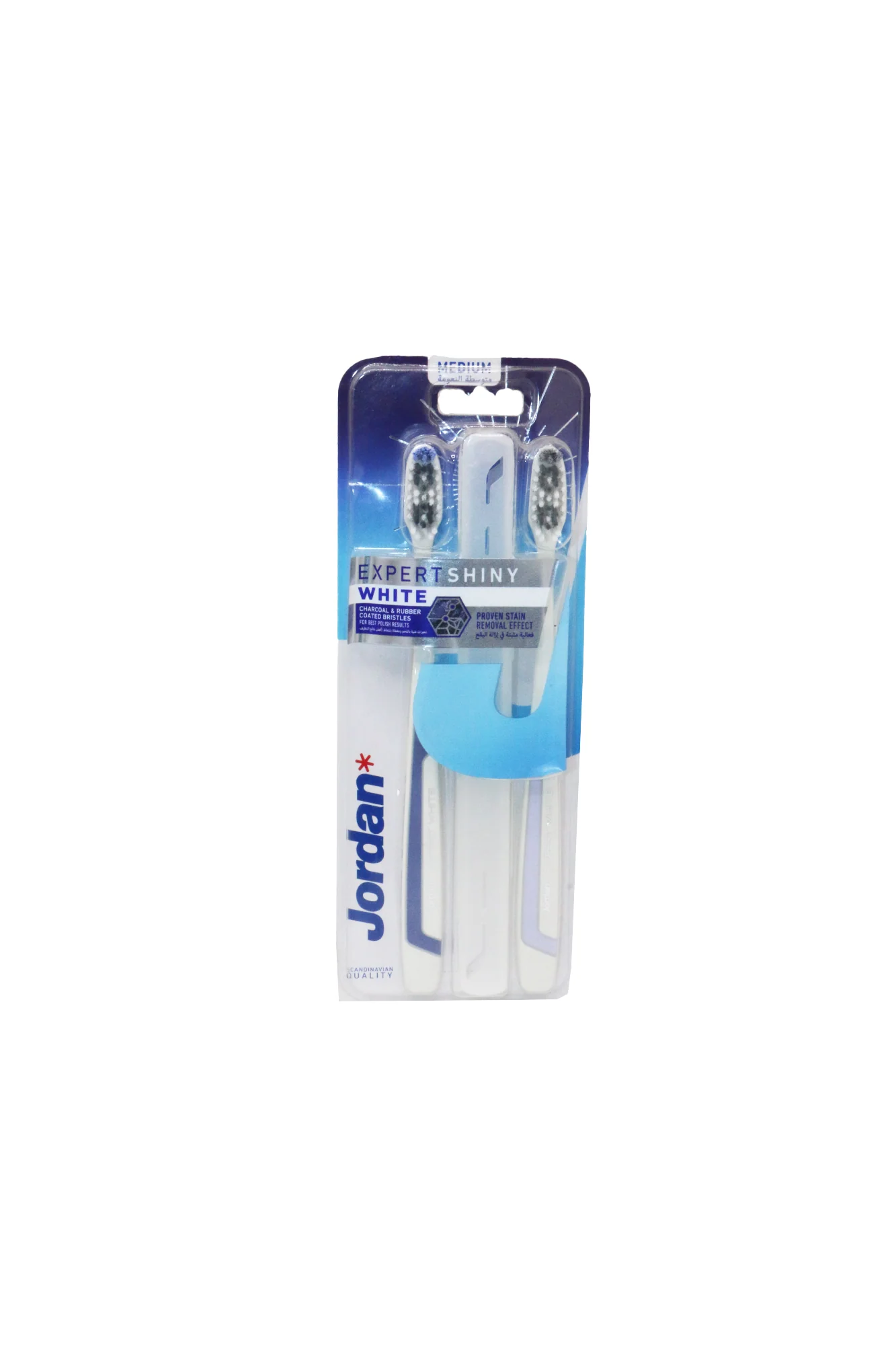 jordan tooth brush medium expert shiny 2pc