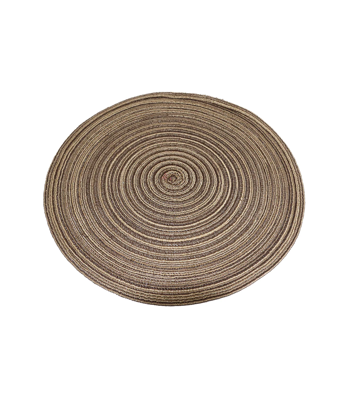 jute table mat 1pc 38x38cm brown china d813