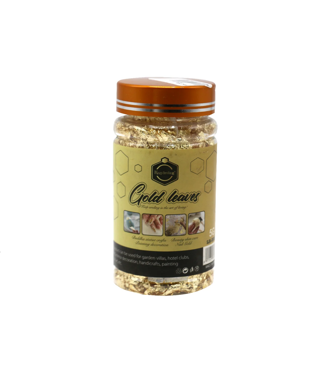keep smiling gold leaves 5g sjb-0005g
