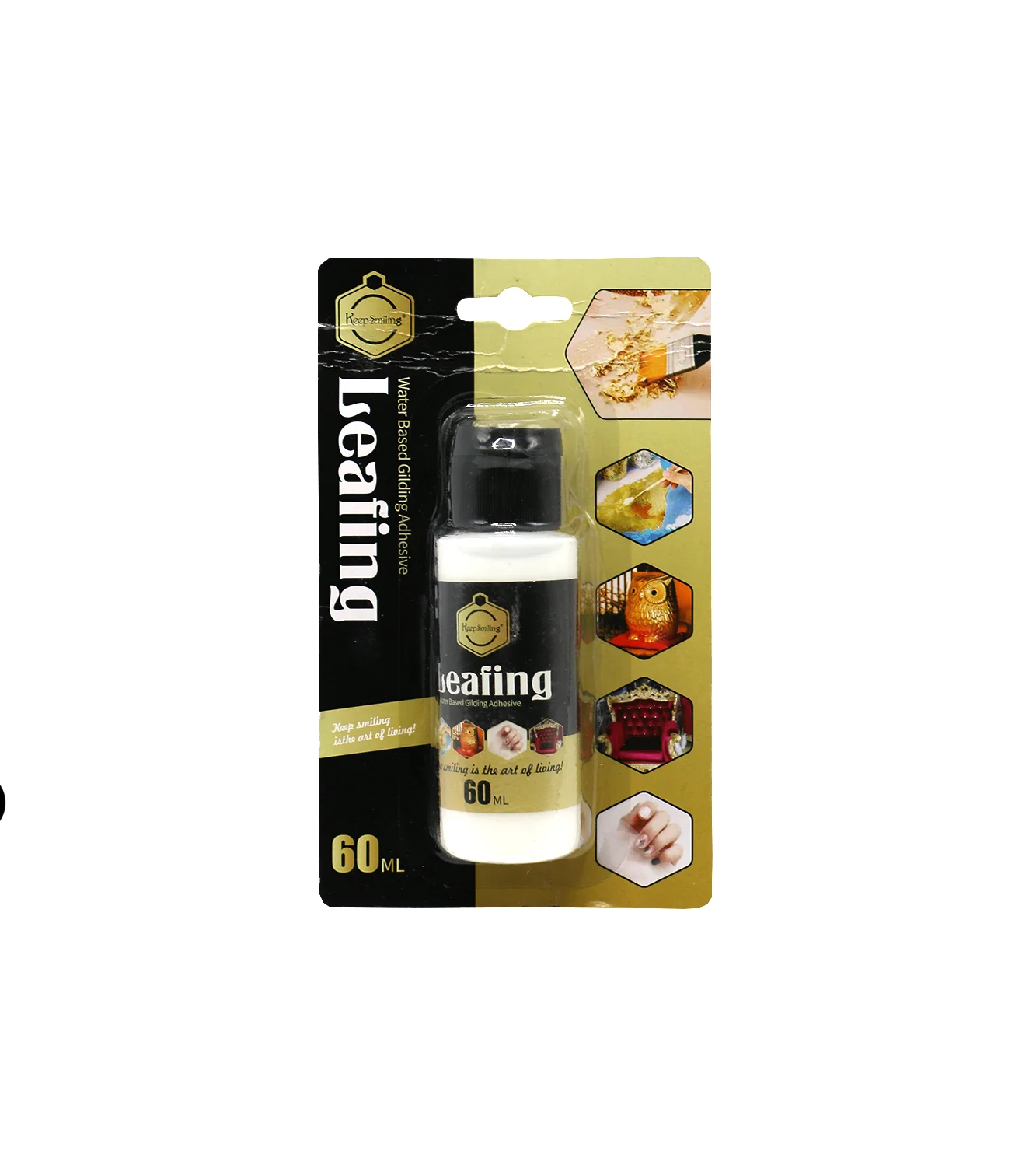 keep smiling leafing glue 60ml js-0001