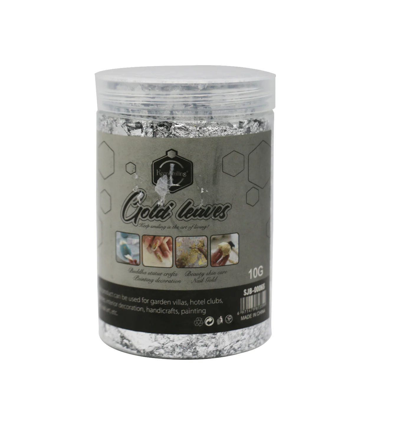 keep smiling silver leaves 10g sjb-0006s