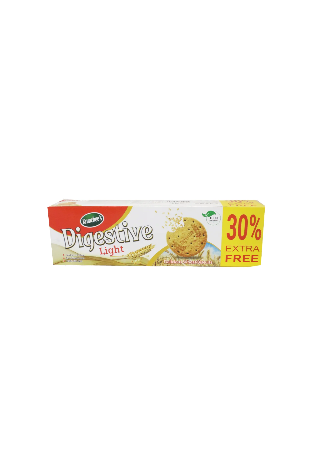 krunchees digestive light wheat biscuits 330g