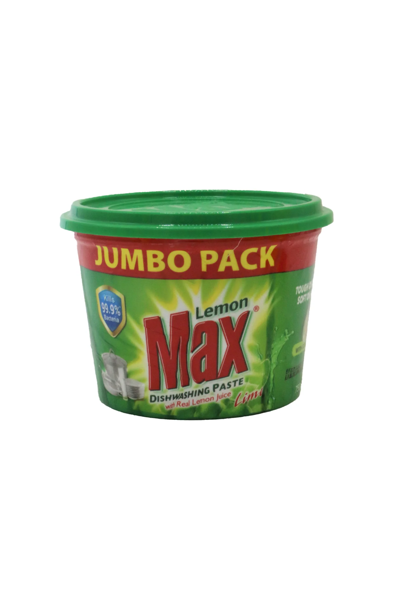 lemon max dishwash paste lime 750g green
