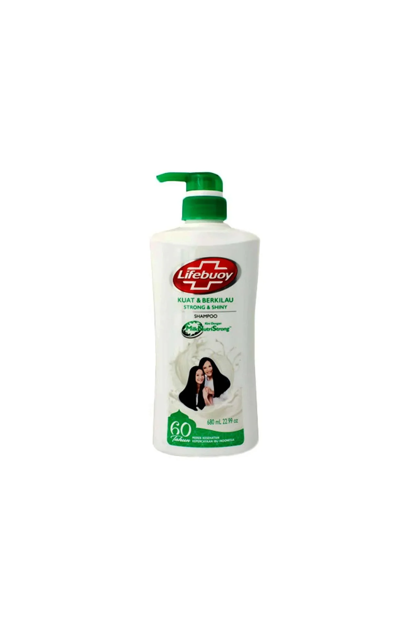lifebuoy shampoo pump strong & shiny 680ml