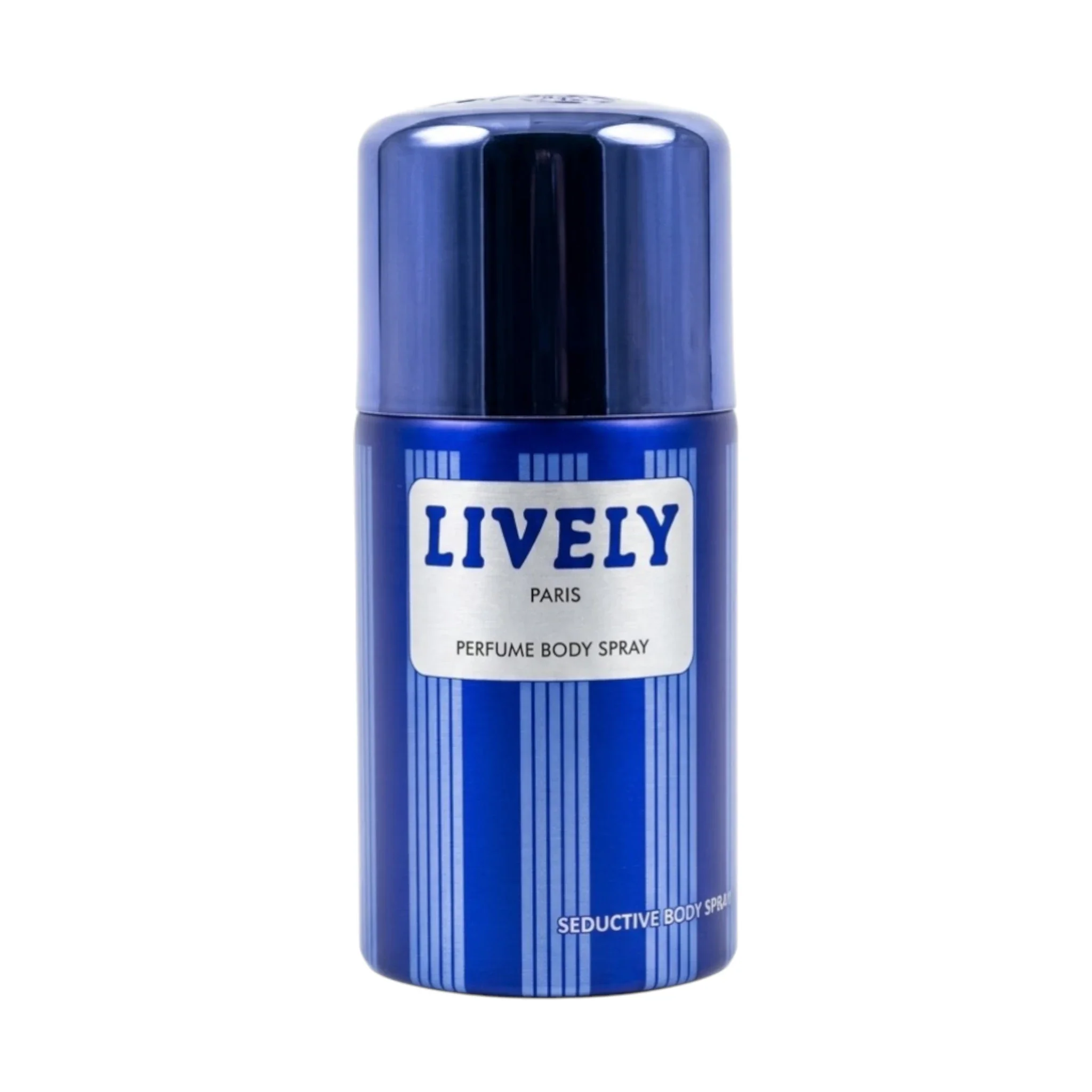 lively body spray blue 250ml for men