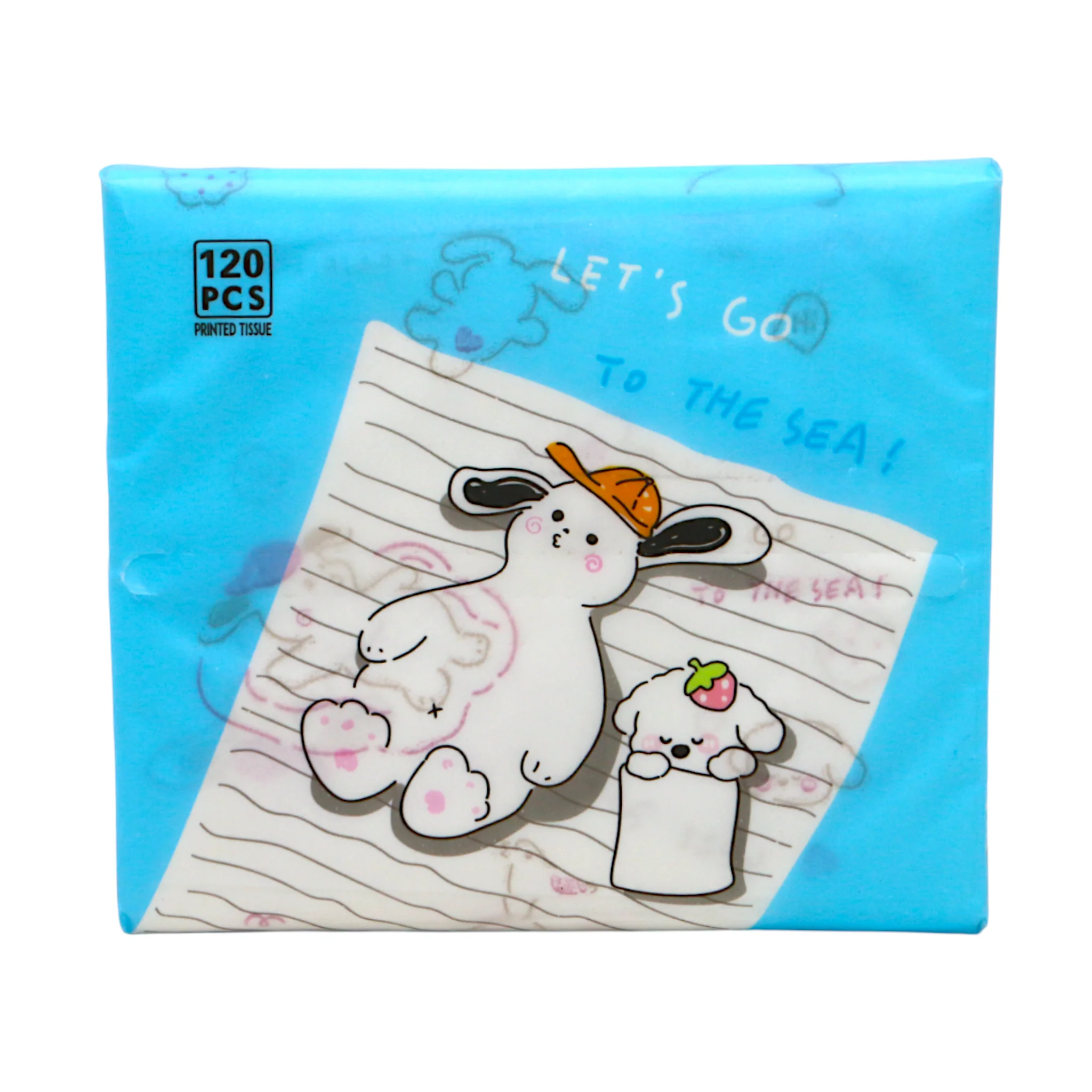 lucky dragon pocket tissue paper 120pc china rc054104