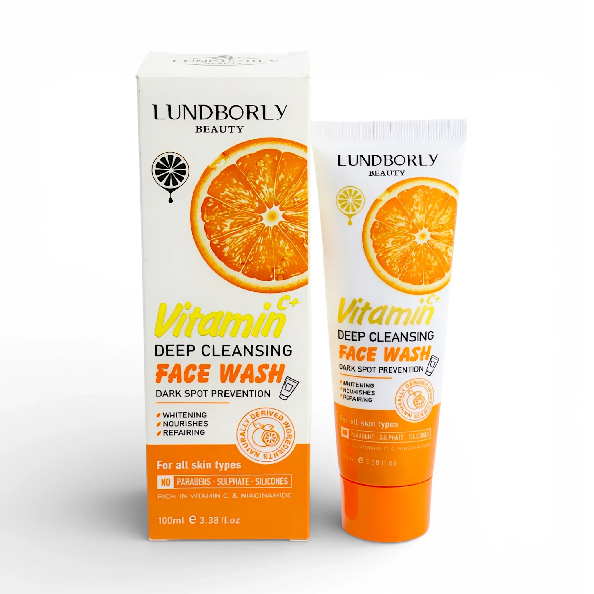 lundborly face wash vitamin c 100ml lb-1185 china
