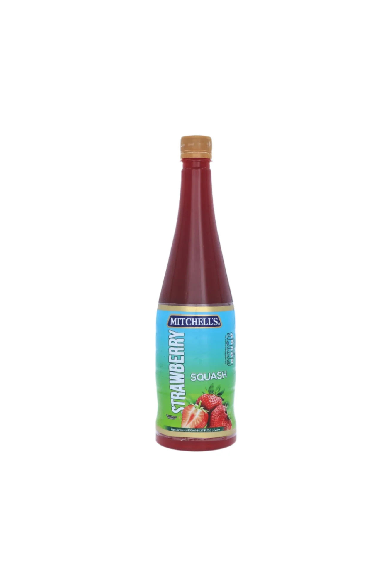 mitchells strawberry squash 800ml
