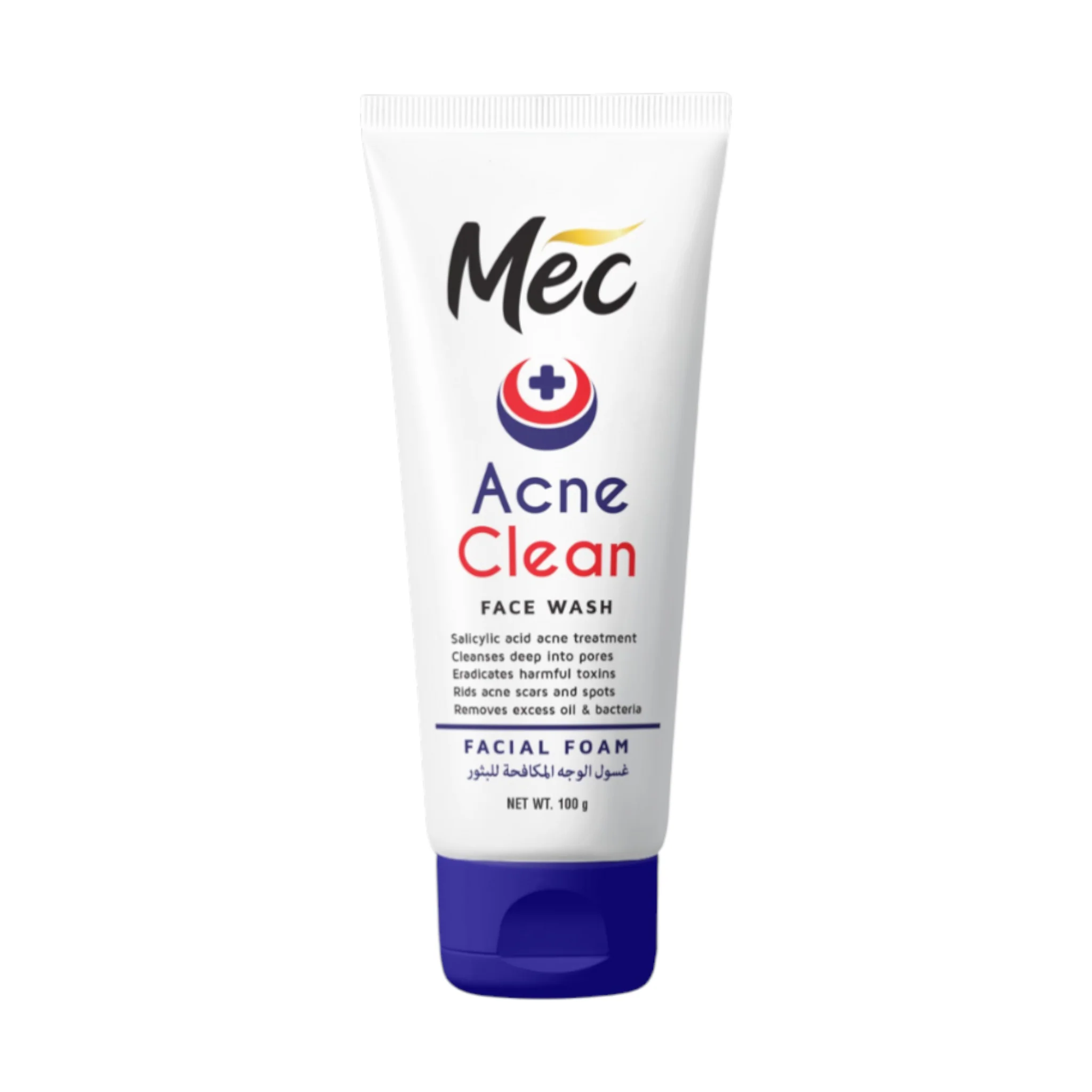mec face wash acne clean 100g