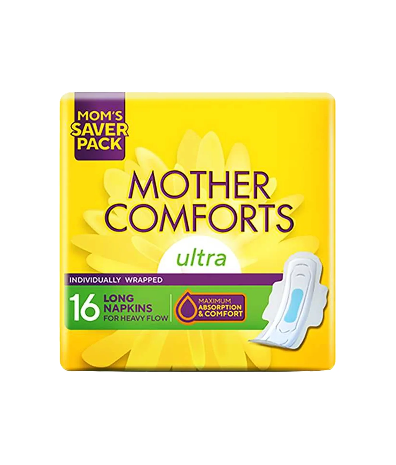 butterfly pad mother comforts ultra 16pc mcubs