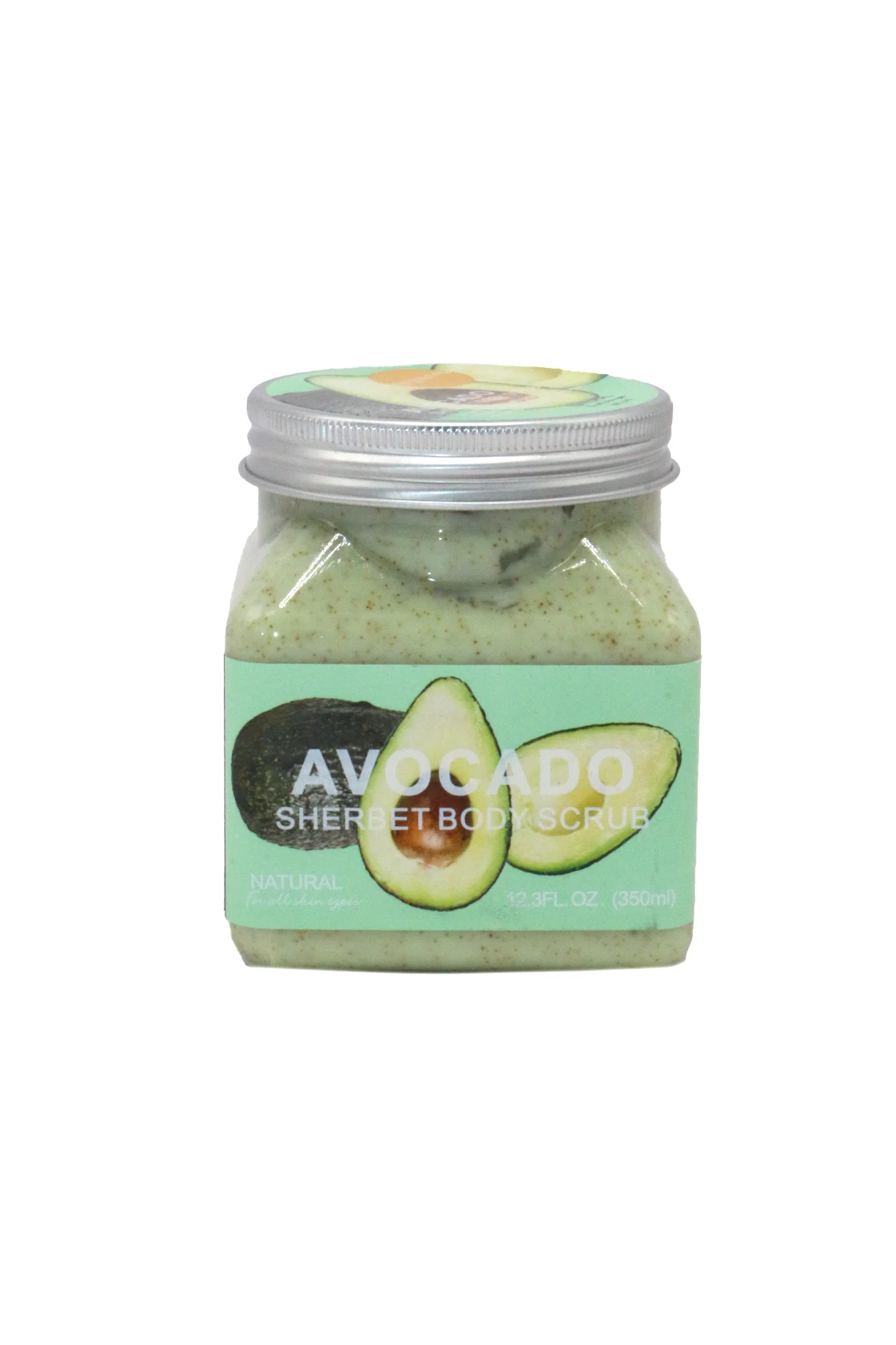 natural body scrub avocado 350ml