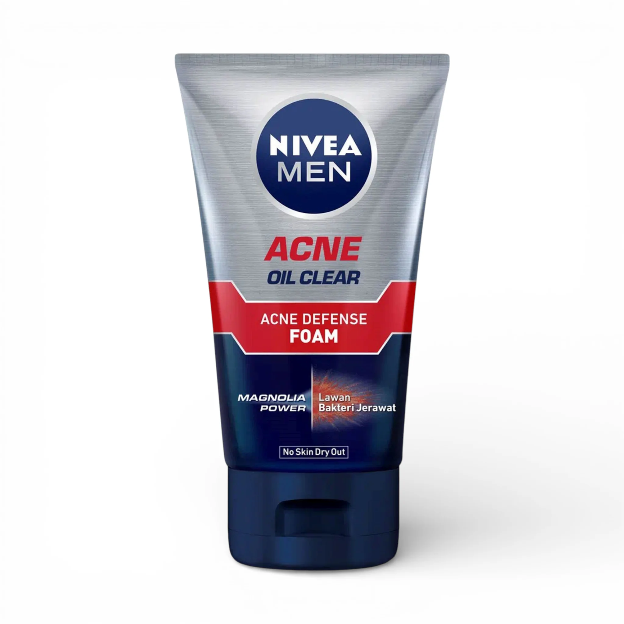nivea face wash men acne oil clear 50g