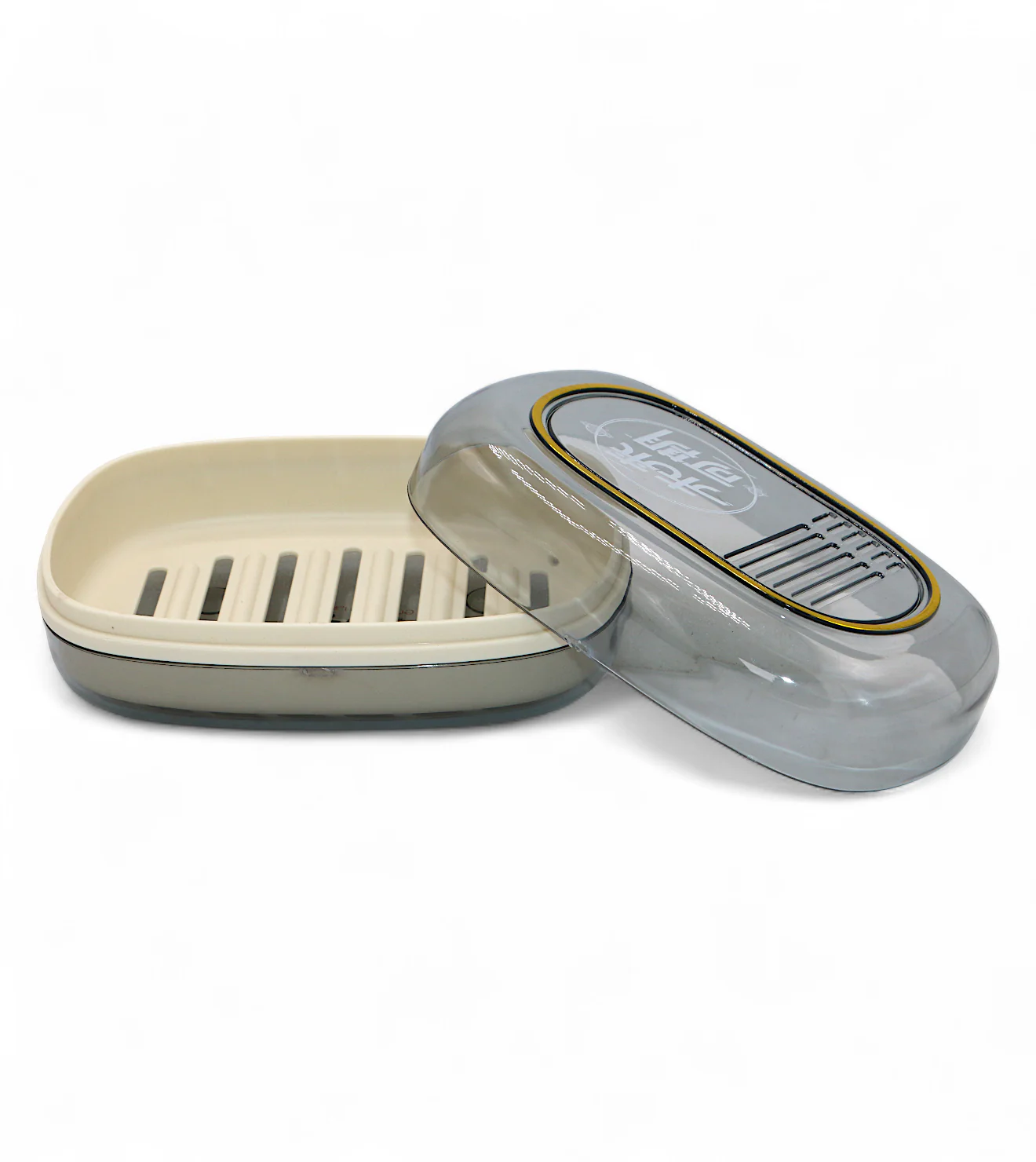 plastic soap dish & lid china 2592
