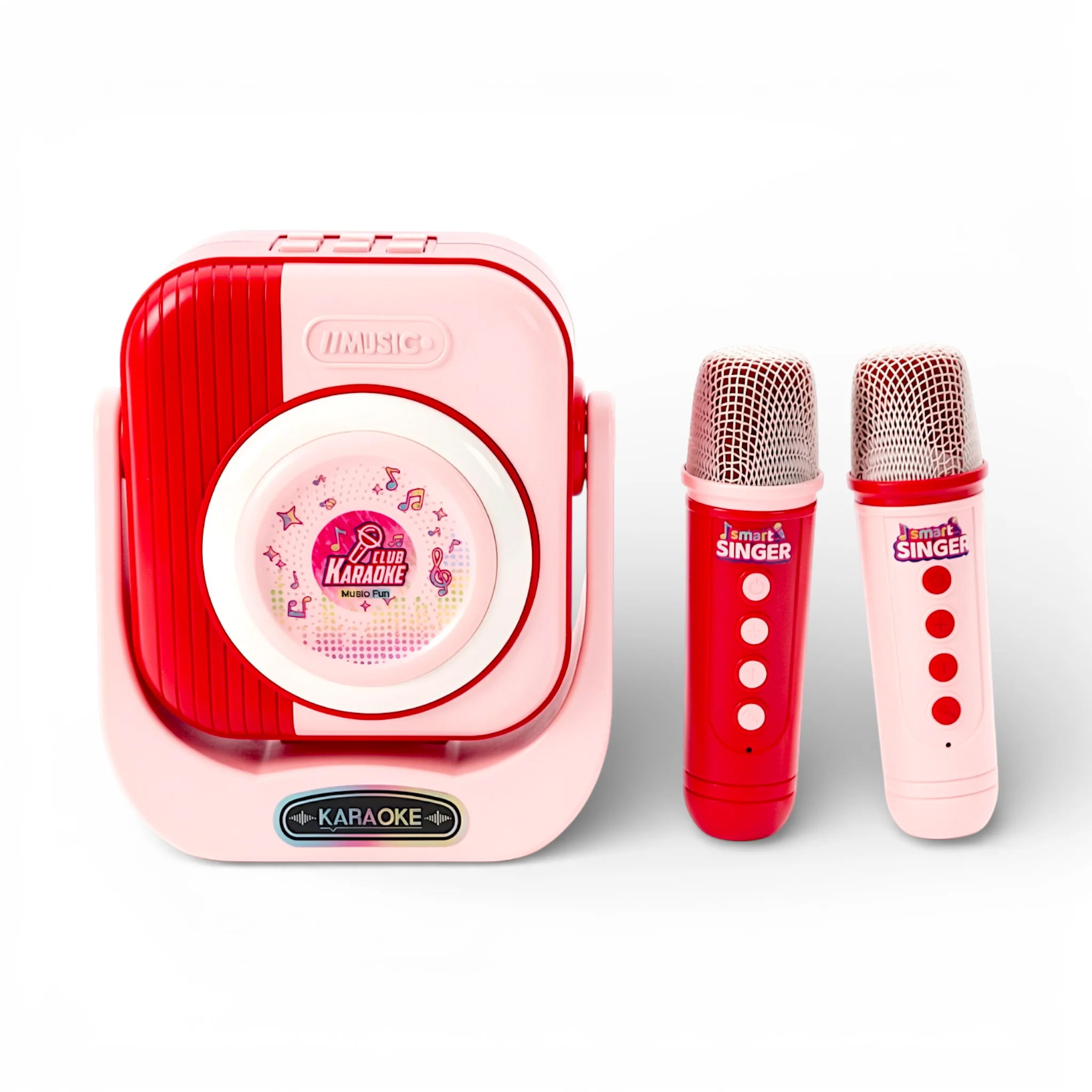smart singer speaker with dual microphones chargeable china
