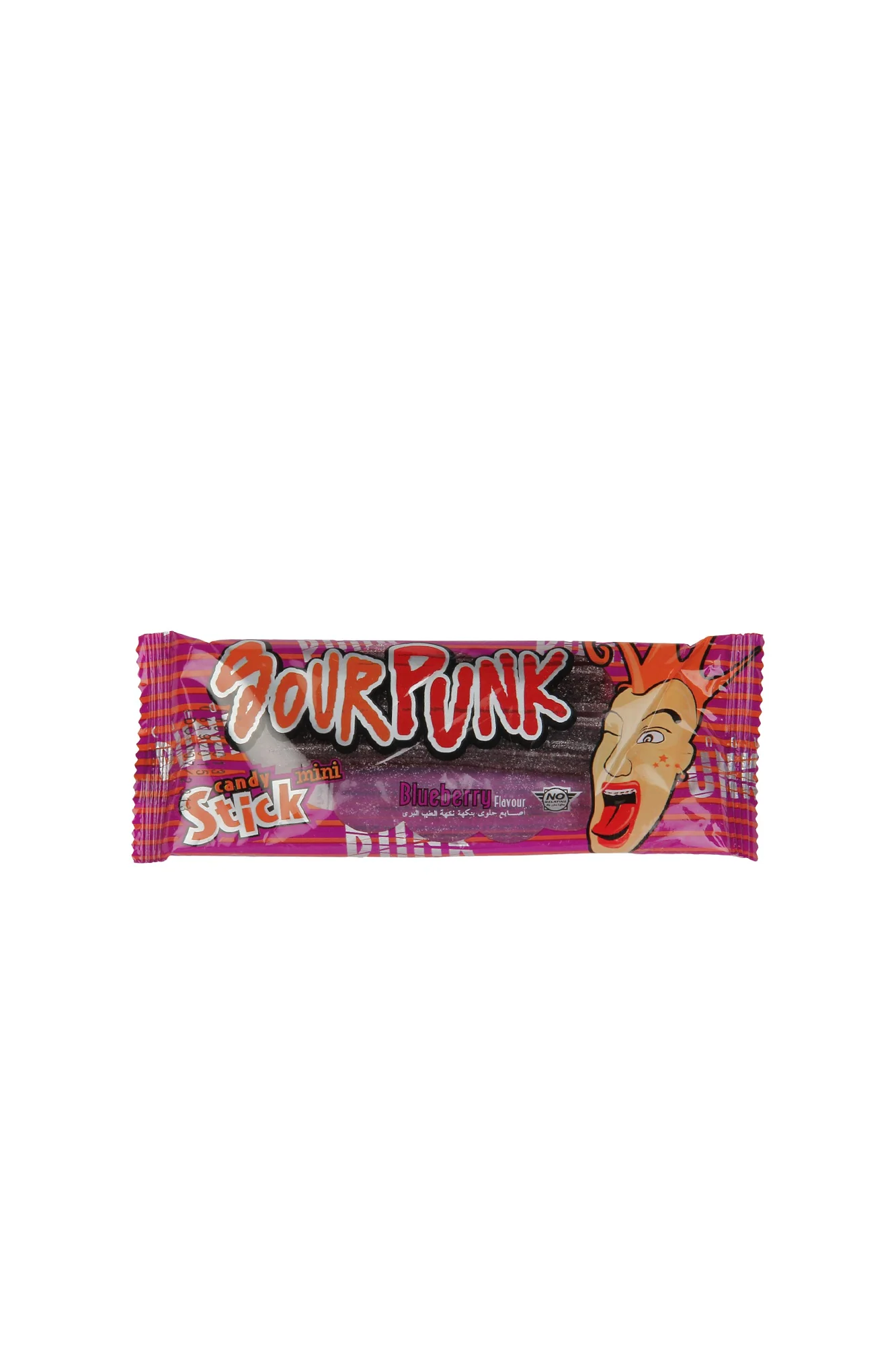 sour punk candy stick blueberry 20g thai