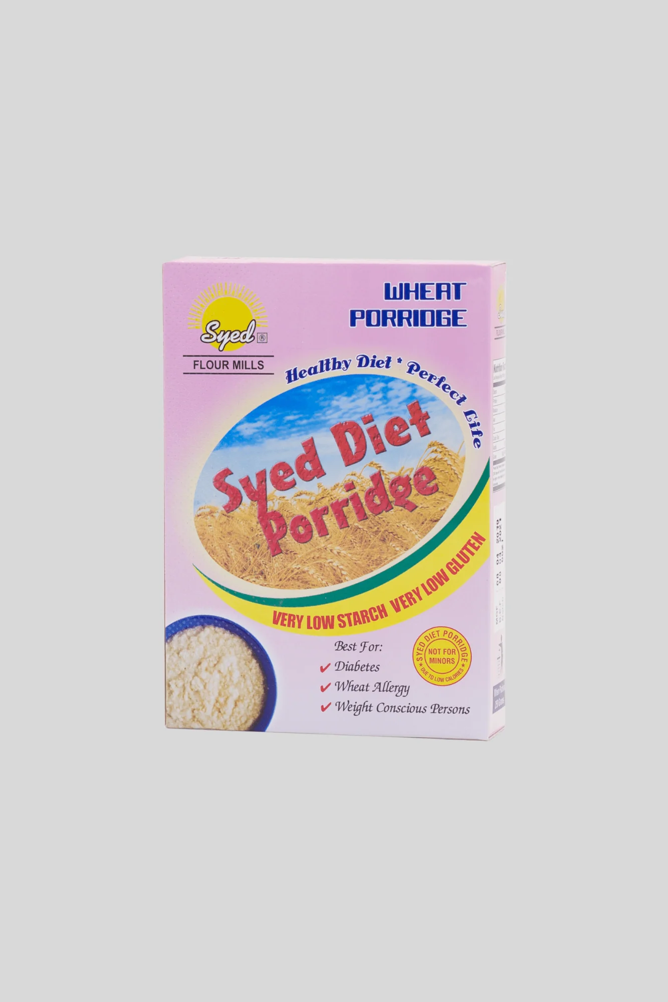 syed diet porridge 250g