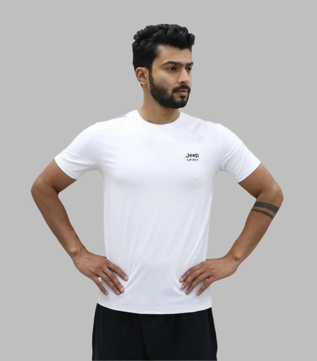 t shirt half sleeve jeep spirit white 98901