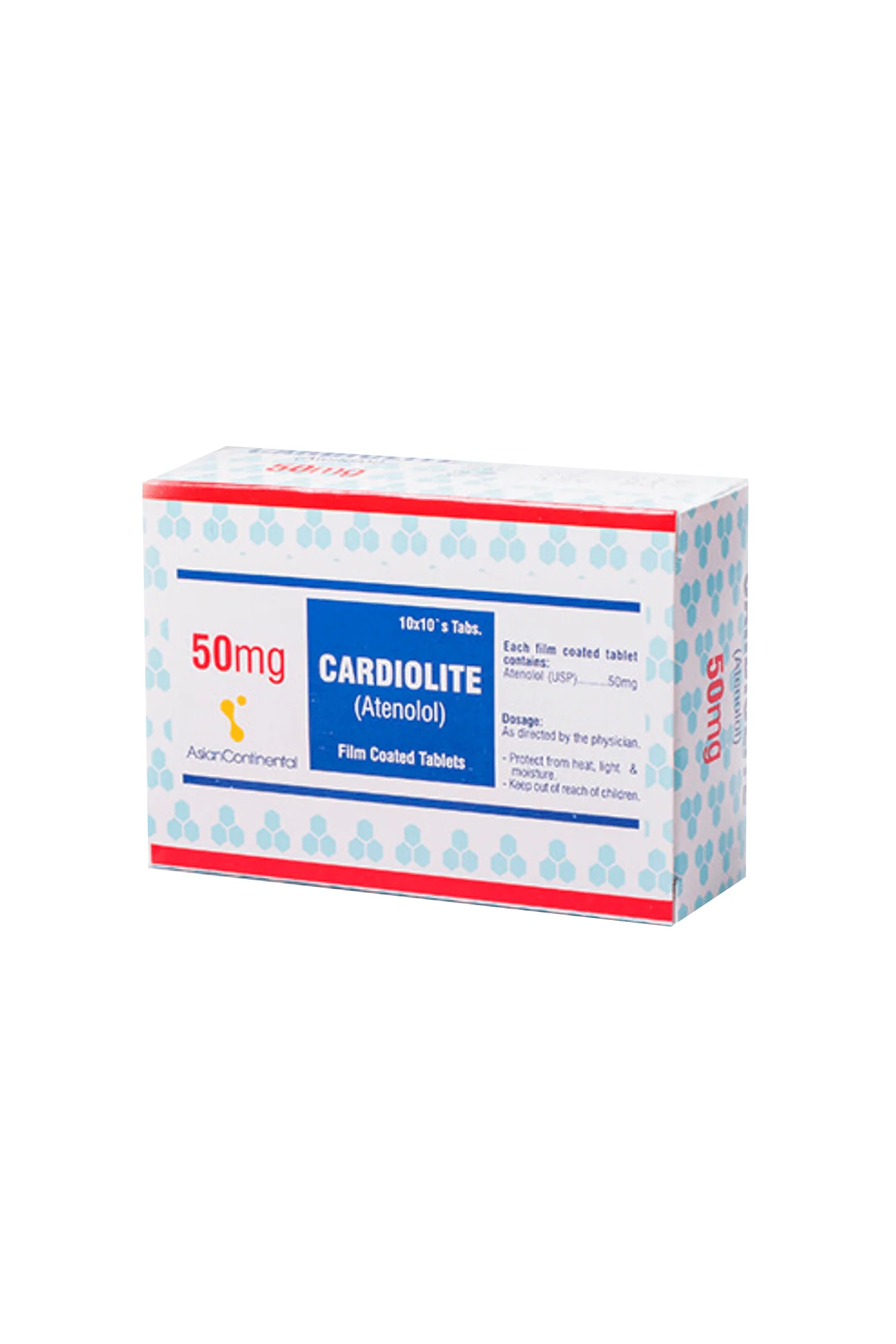 tab cardiolite 50mg 100s