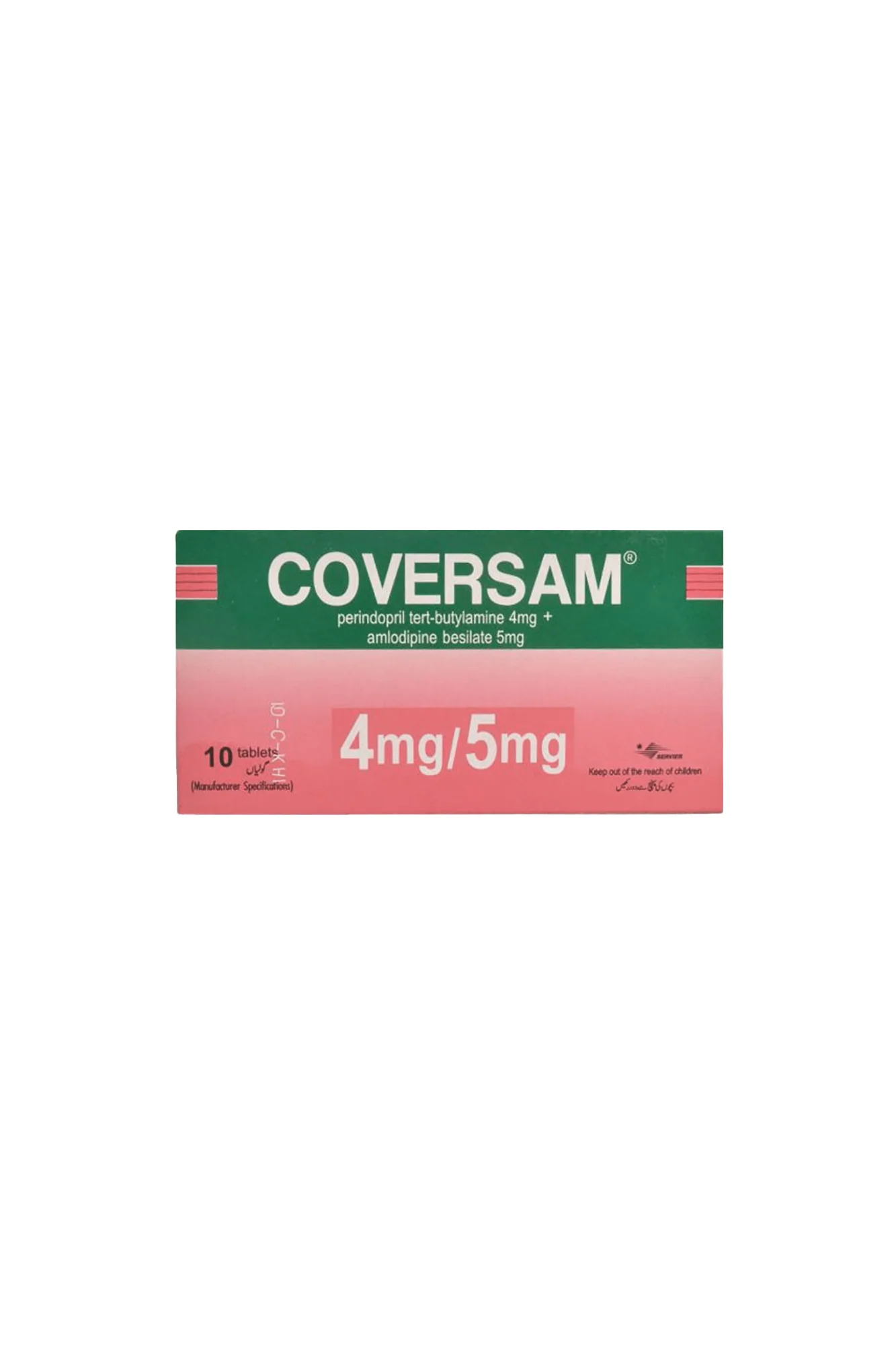 tab coversam 4/5mg 10s