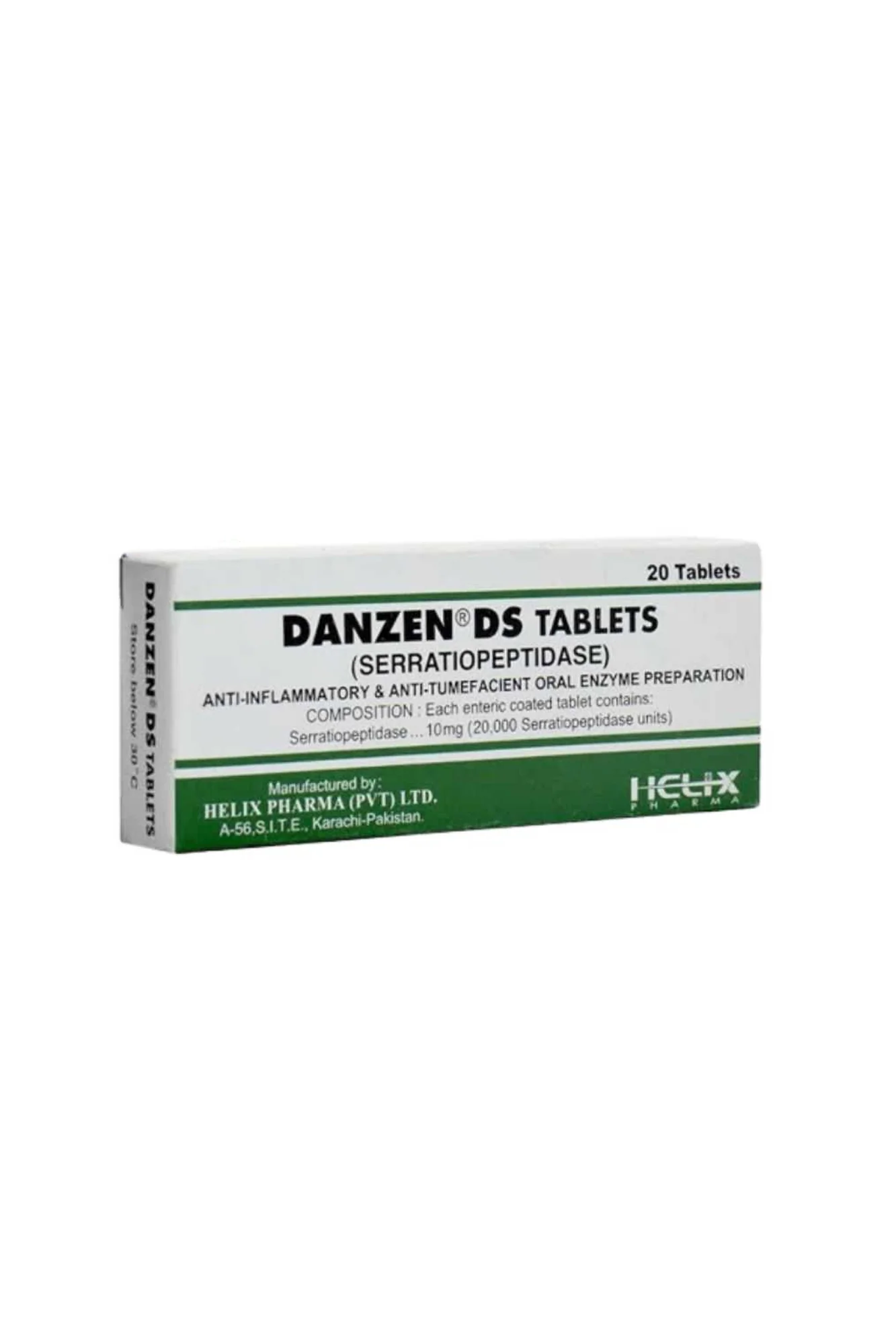 tab danzen ds 10mg 20s
