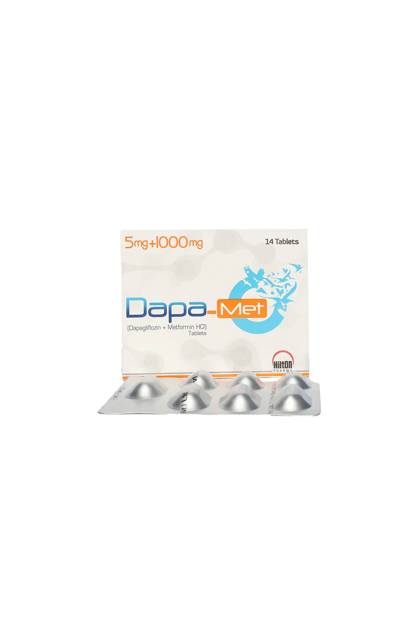 tab dapa met 5/1000mg 28s
