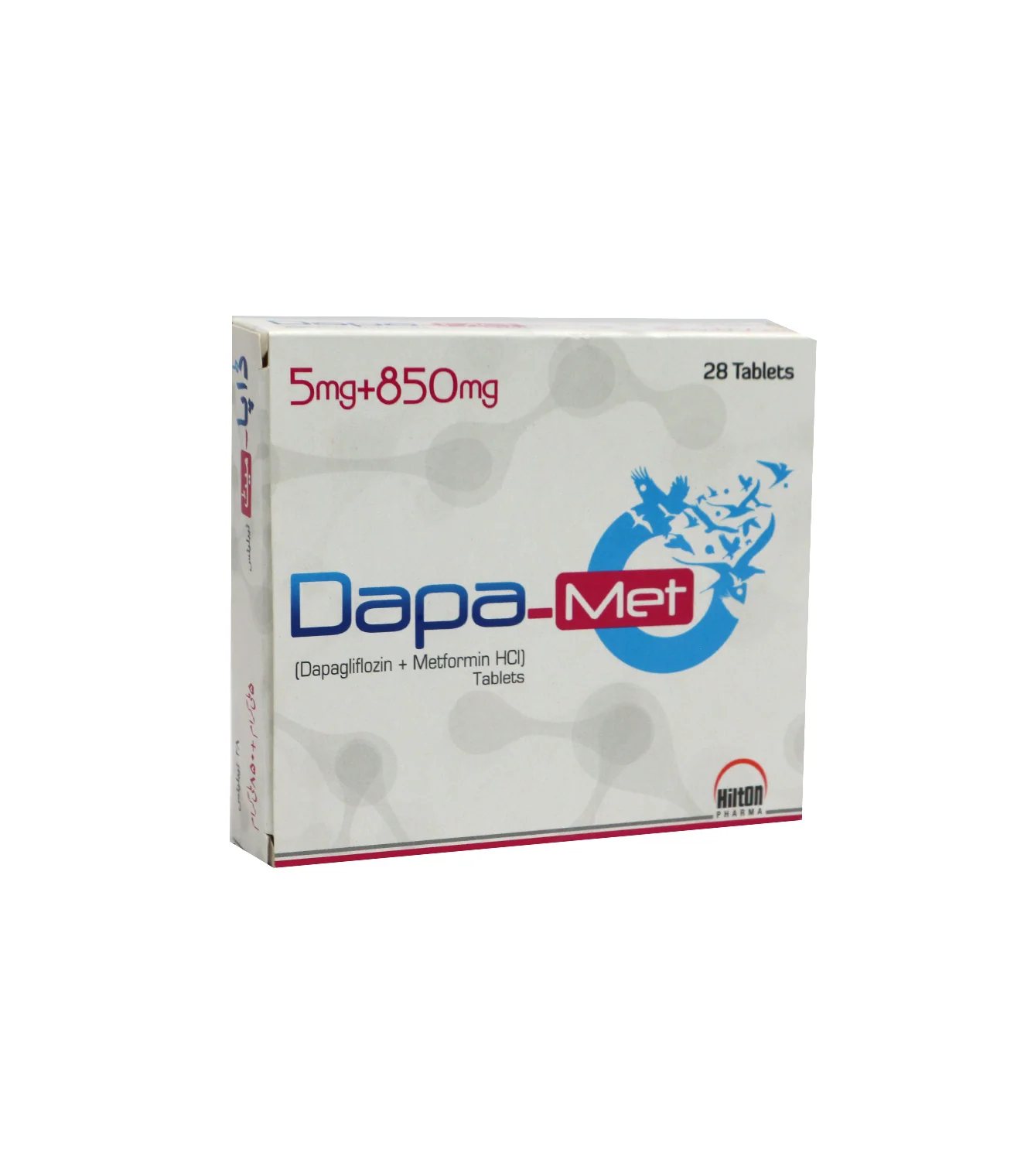tab dapa met 5/850mg 28s