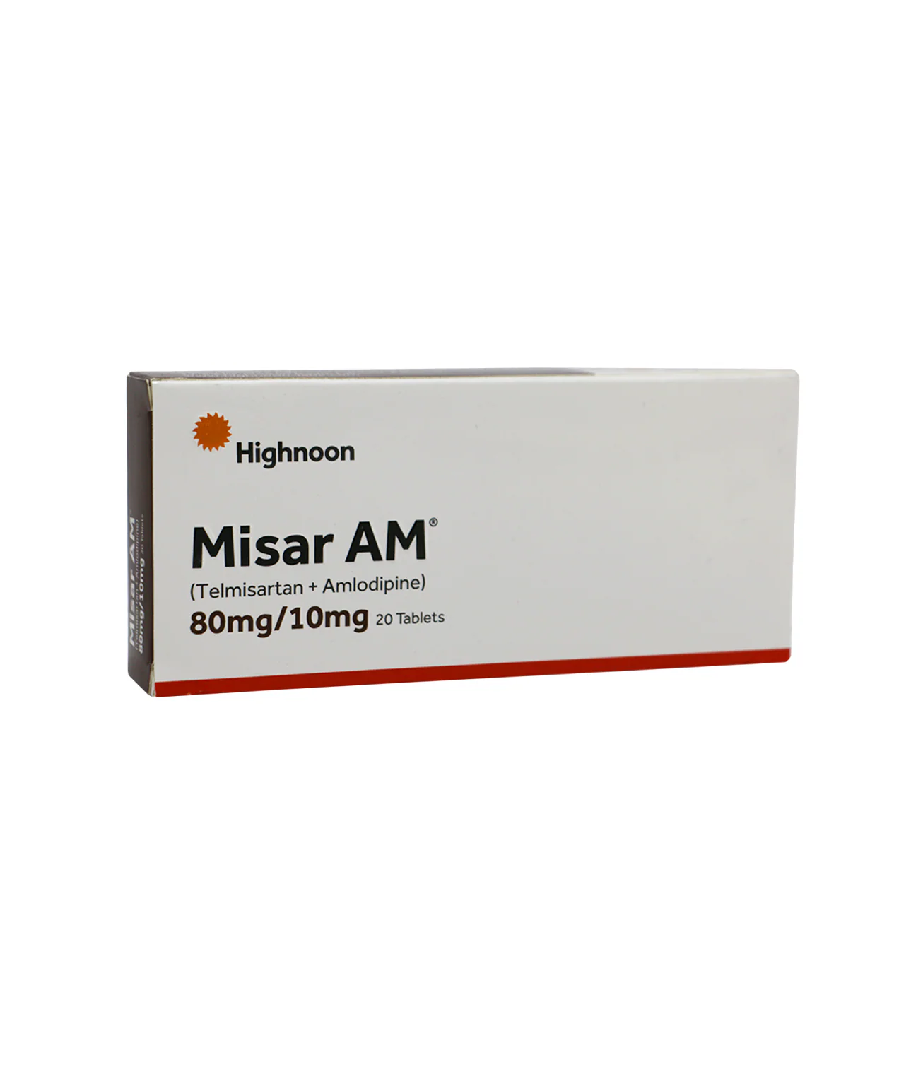 tab misar am 80/10mg 20s highnoon