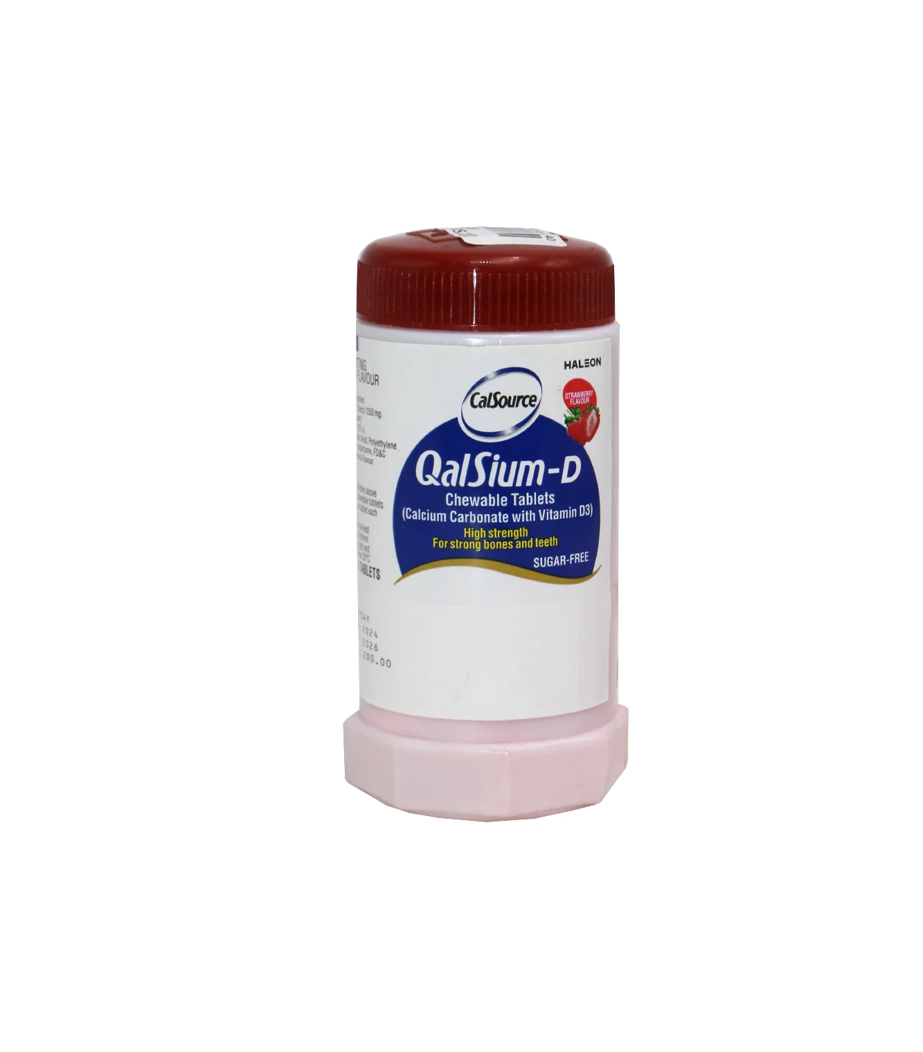 tab qalsium d strawberry 40t 1s