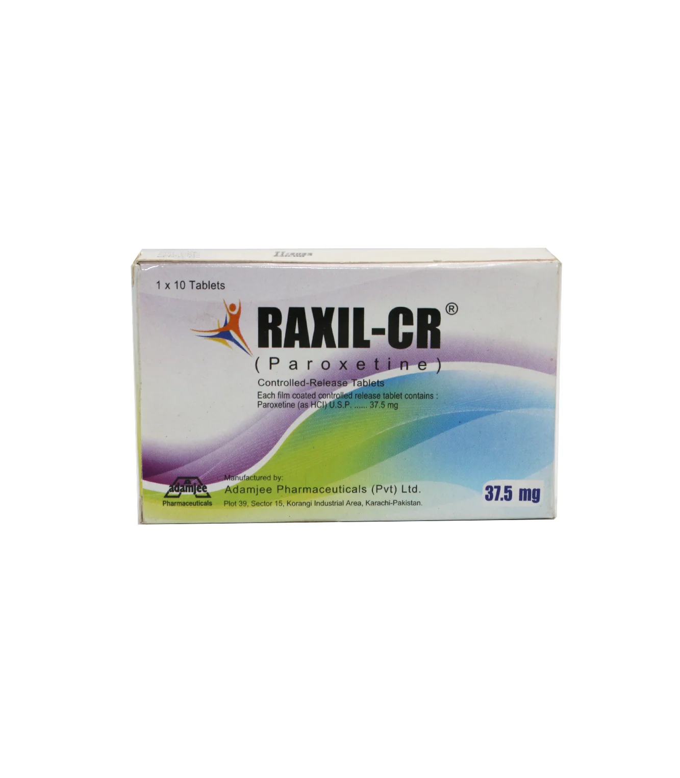 tab raxil cr 37.5mg 10s