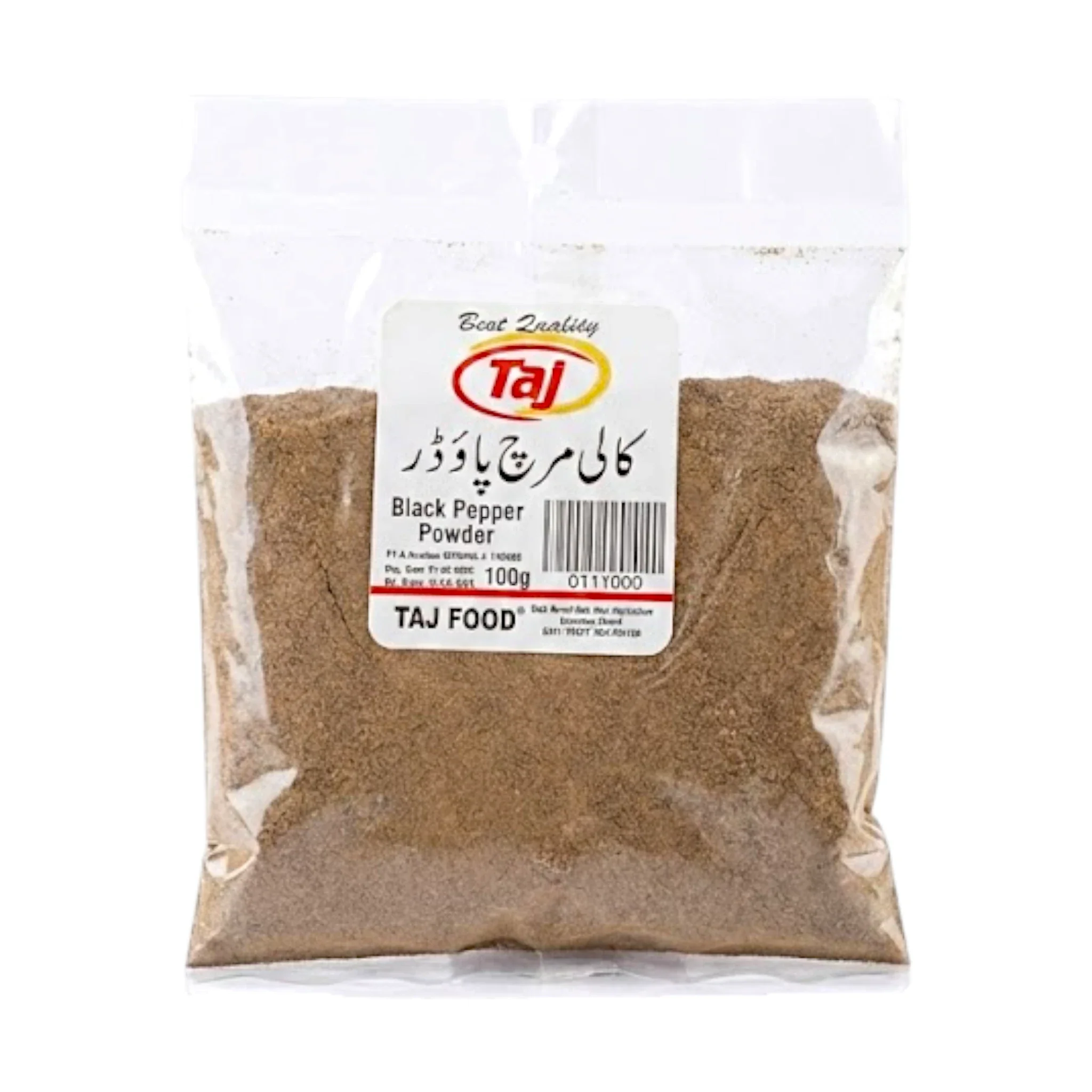 taj black pepper powder 100g