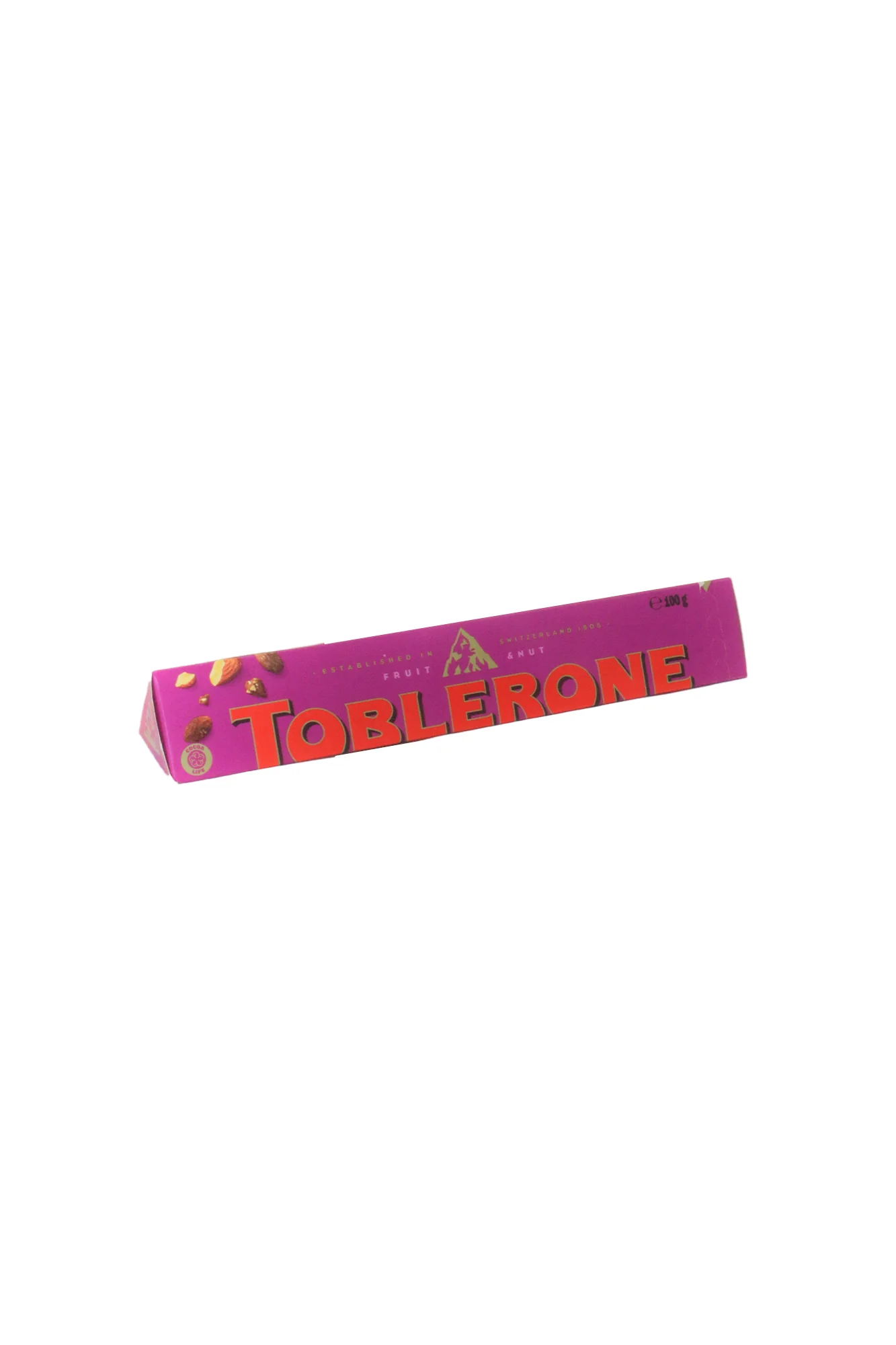 toblerone chocolate fruit&nut 100g