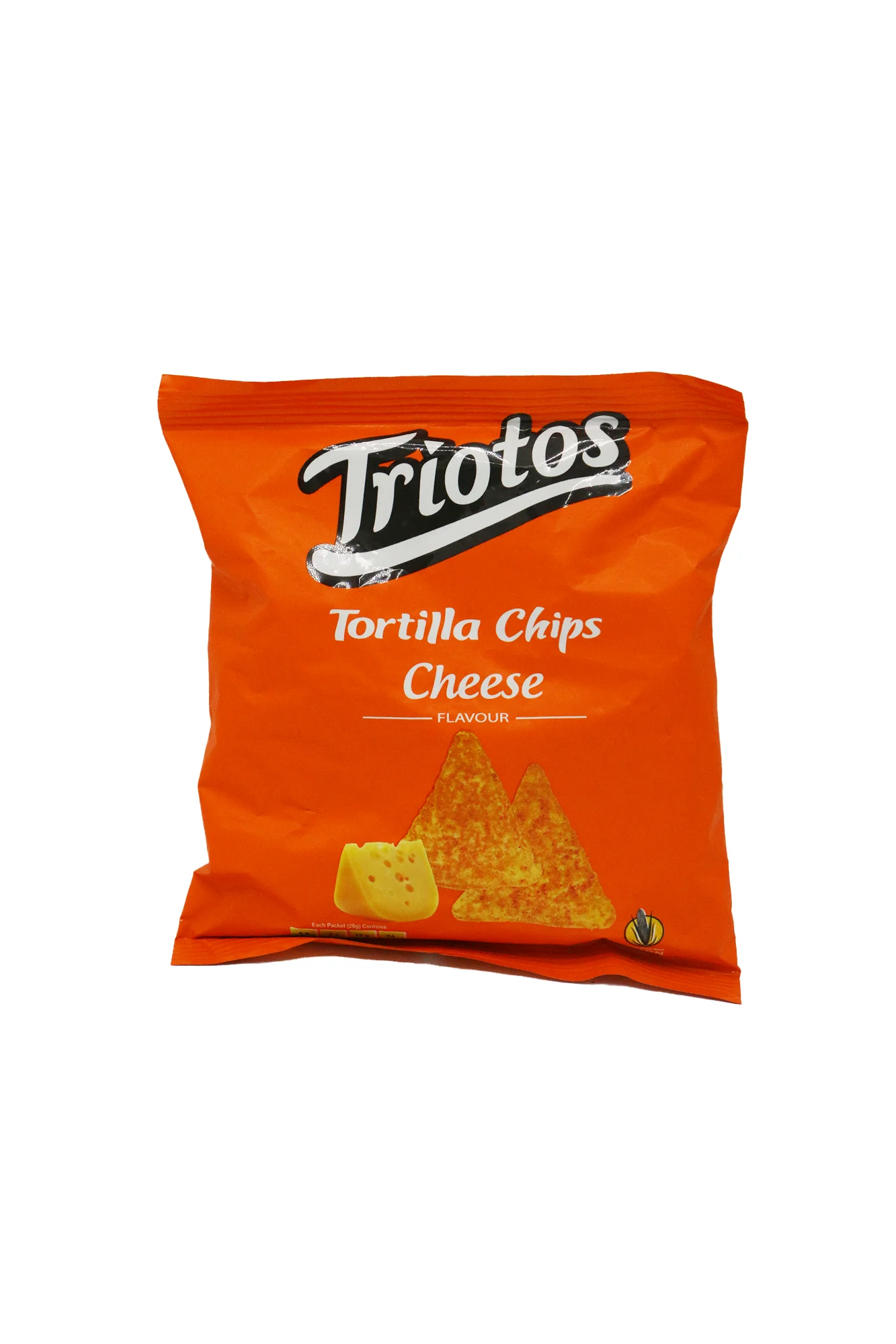 triotos chips tortilla cheese 20g oman
