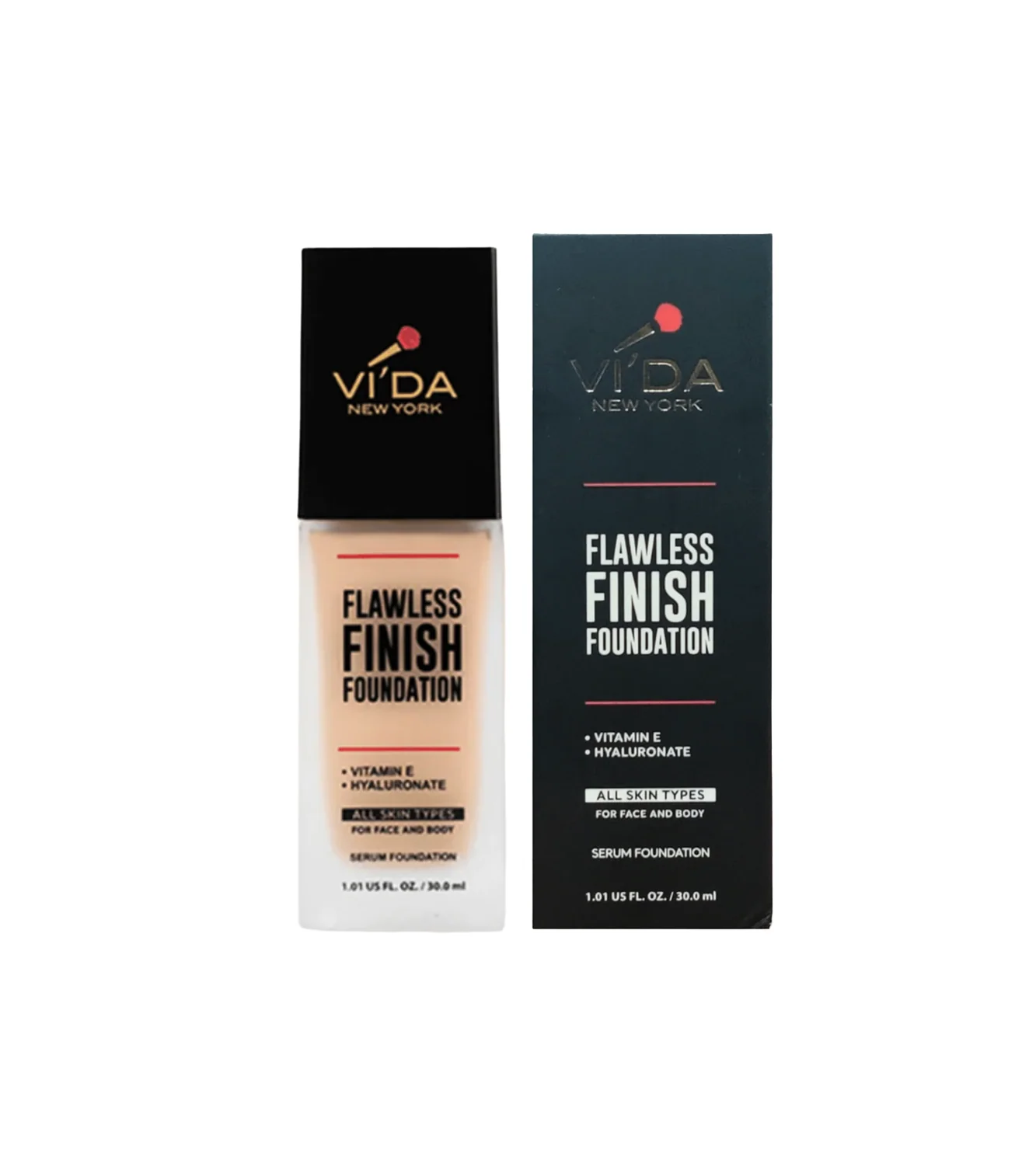 vida foundation flawless finish 001 30ml